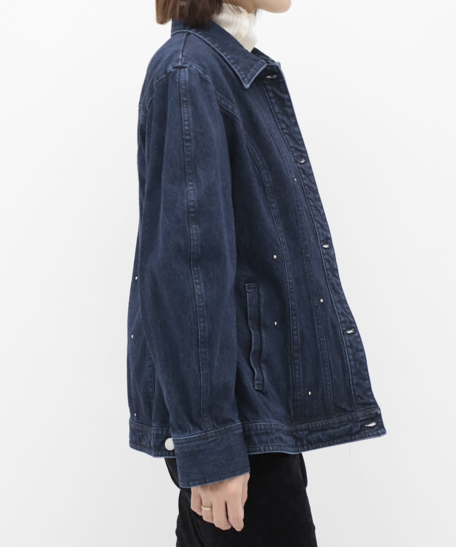 Motif Denim Jacket RITAN