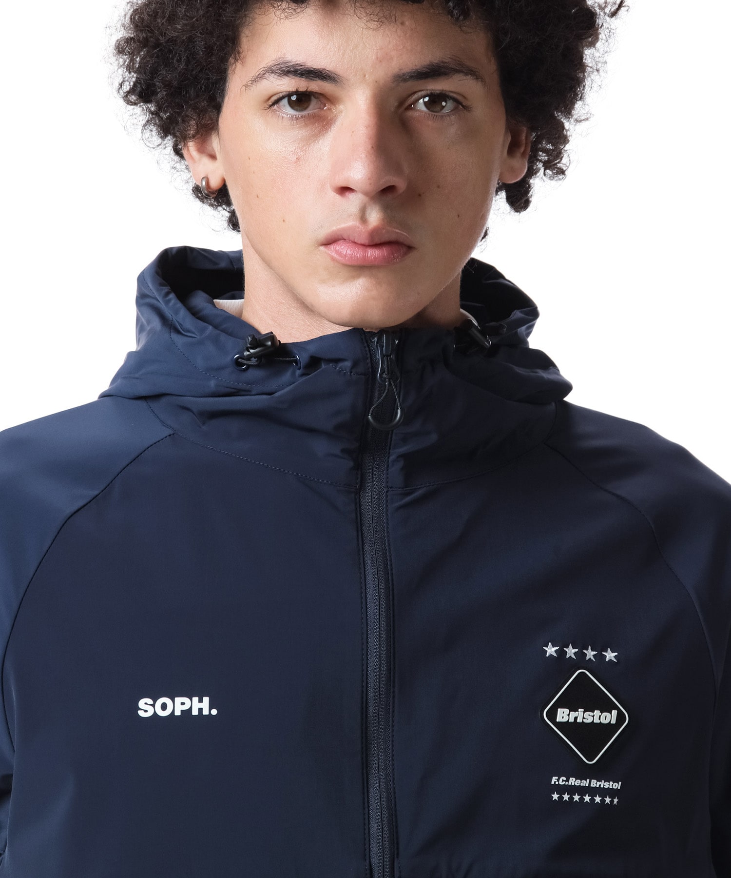 4WAY STRETCH VENTILATION ANTHEM JACKET(M NAVY): F.C.Real Bristol