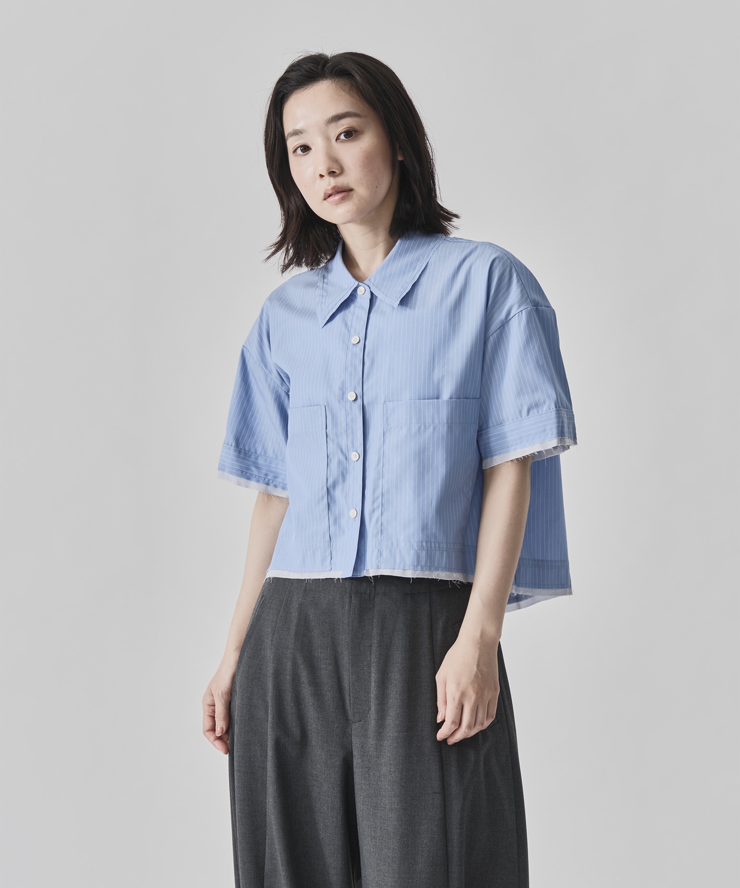 Double Pocket Short Shirt CITY TOKYO