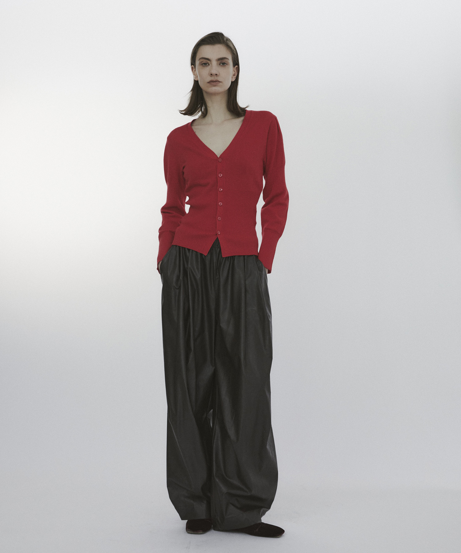Wave Sleeve Cardigan CITY TOKYO