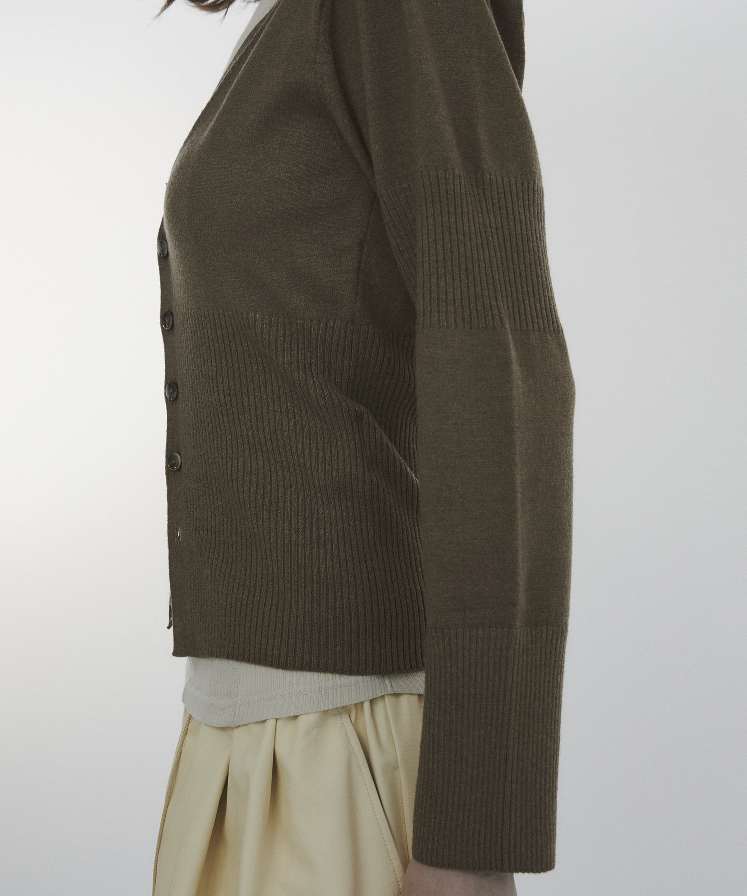 Wave Sleeve Cardigan CITY TOKYO