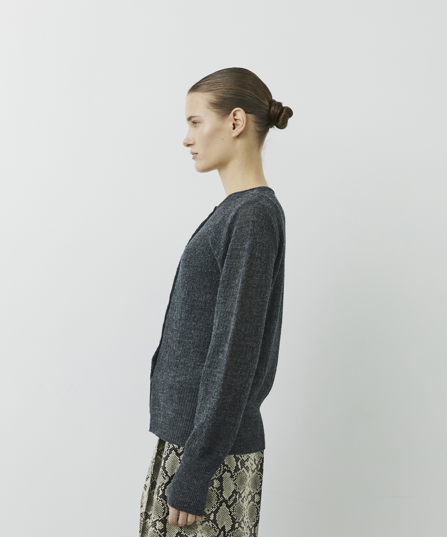 Alpaca Sheer Cardigan CITY TOKYO