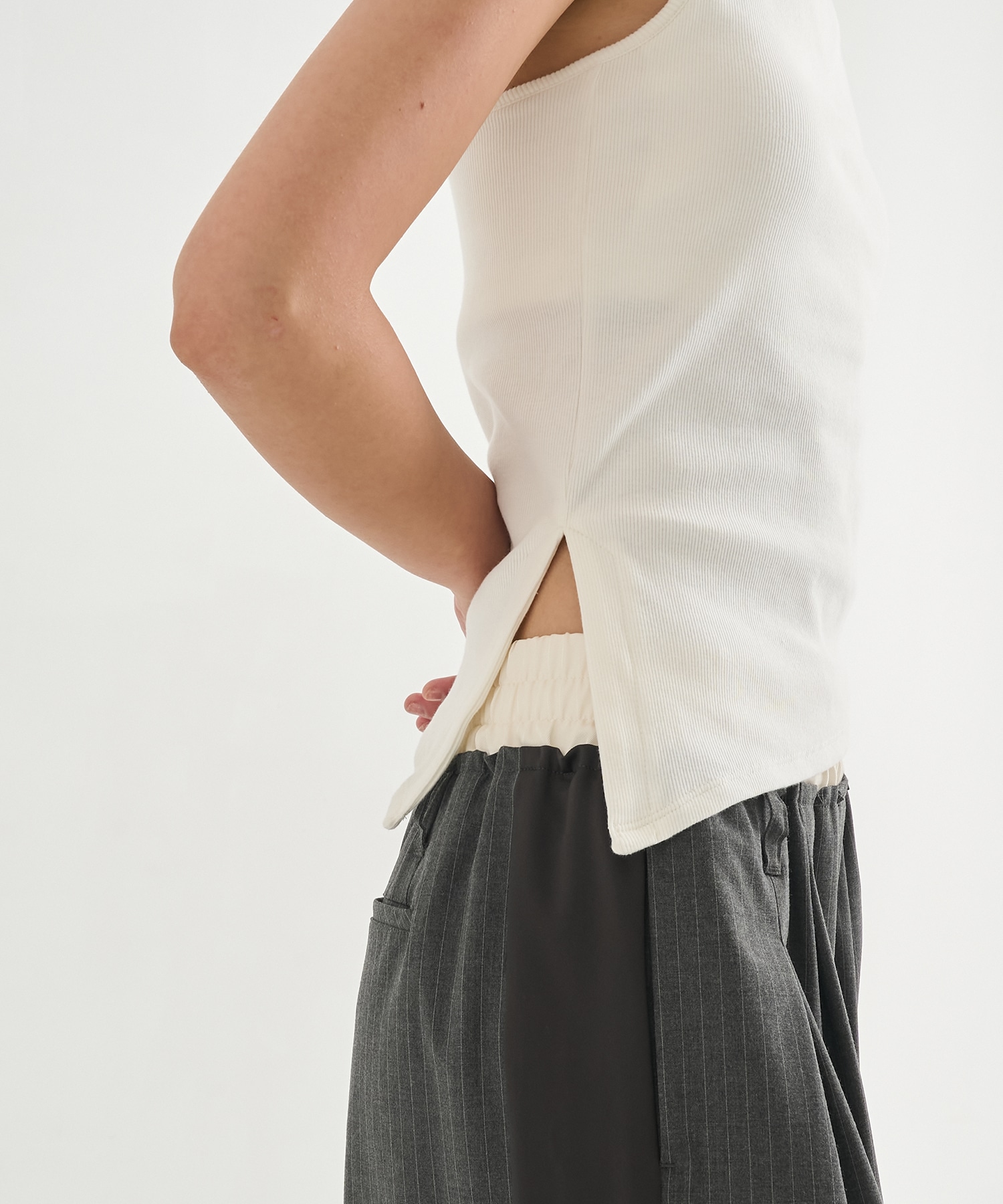 Rib Cup In Camisole CITY TOKYO