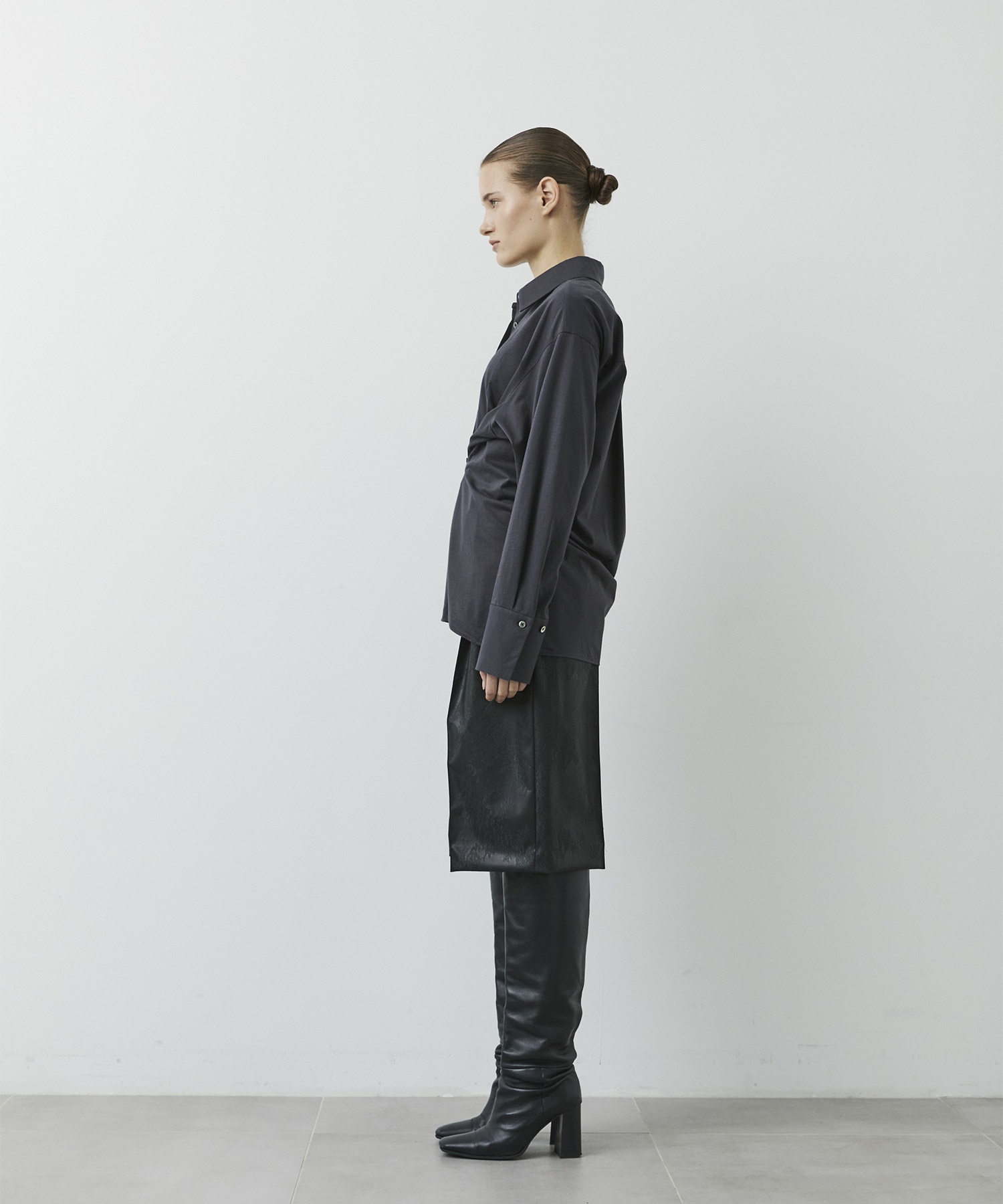 KANEMASA Silk Shirt CITY TOKYO