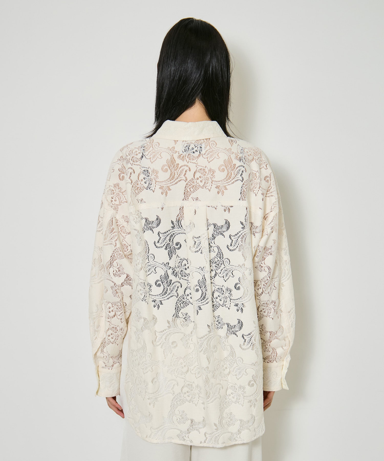 Cotton Lace Over Shirt CITY TOKYO