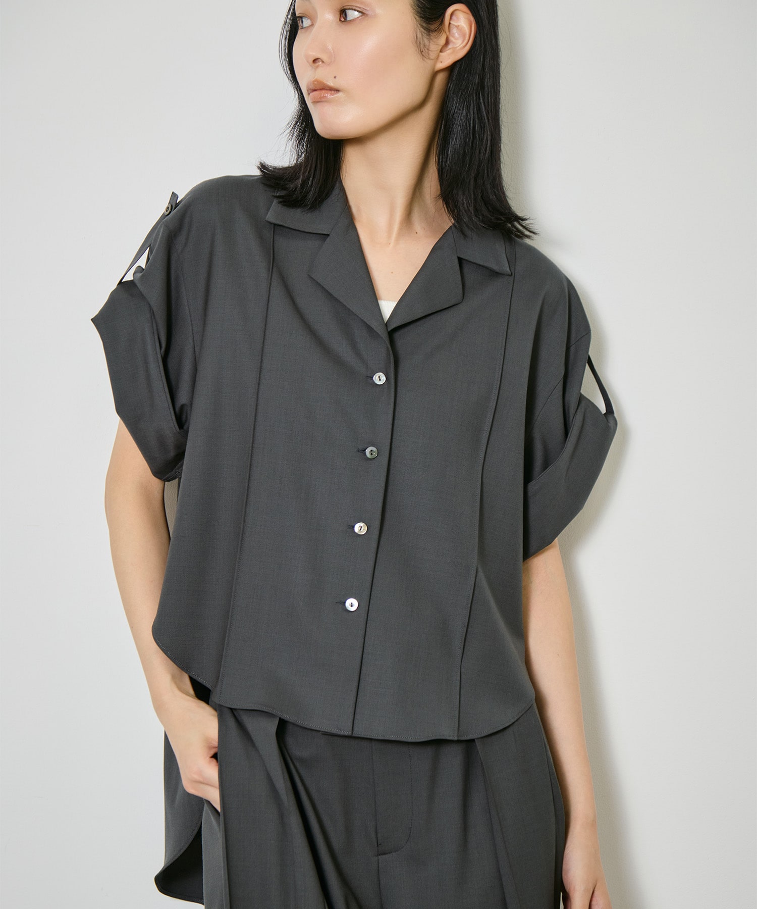 Super120 Tropical Shirt CITY TOKYO