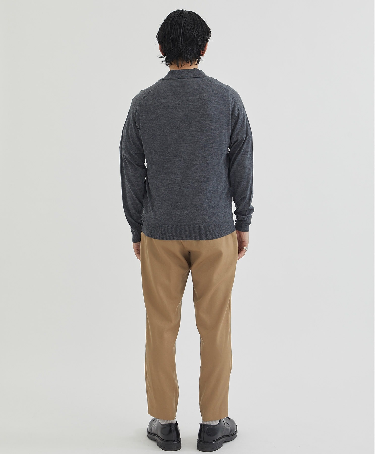 Wool High Gauge Polo Shirts THE PERMANENT EYE