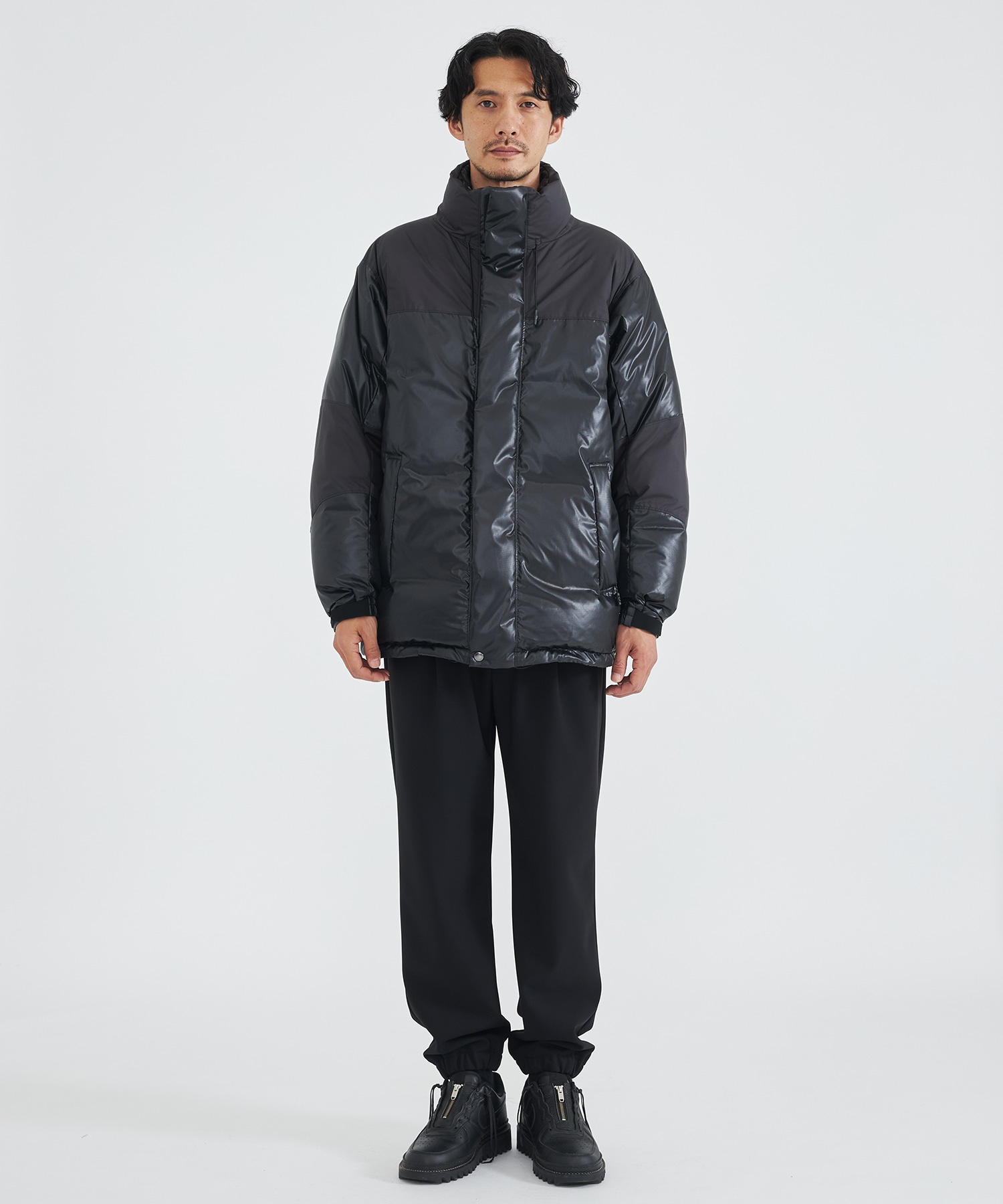 Down Mountain Stand Jacket(44 BLACK): THE TOKYO: MEN｜THE TOKYO