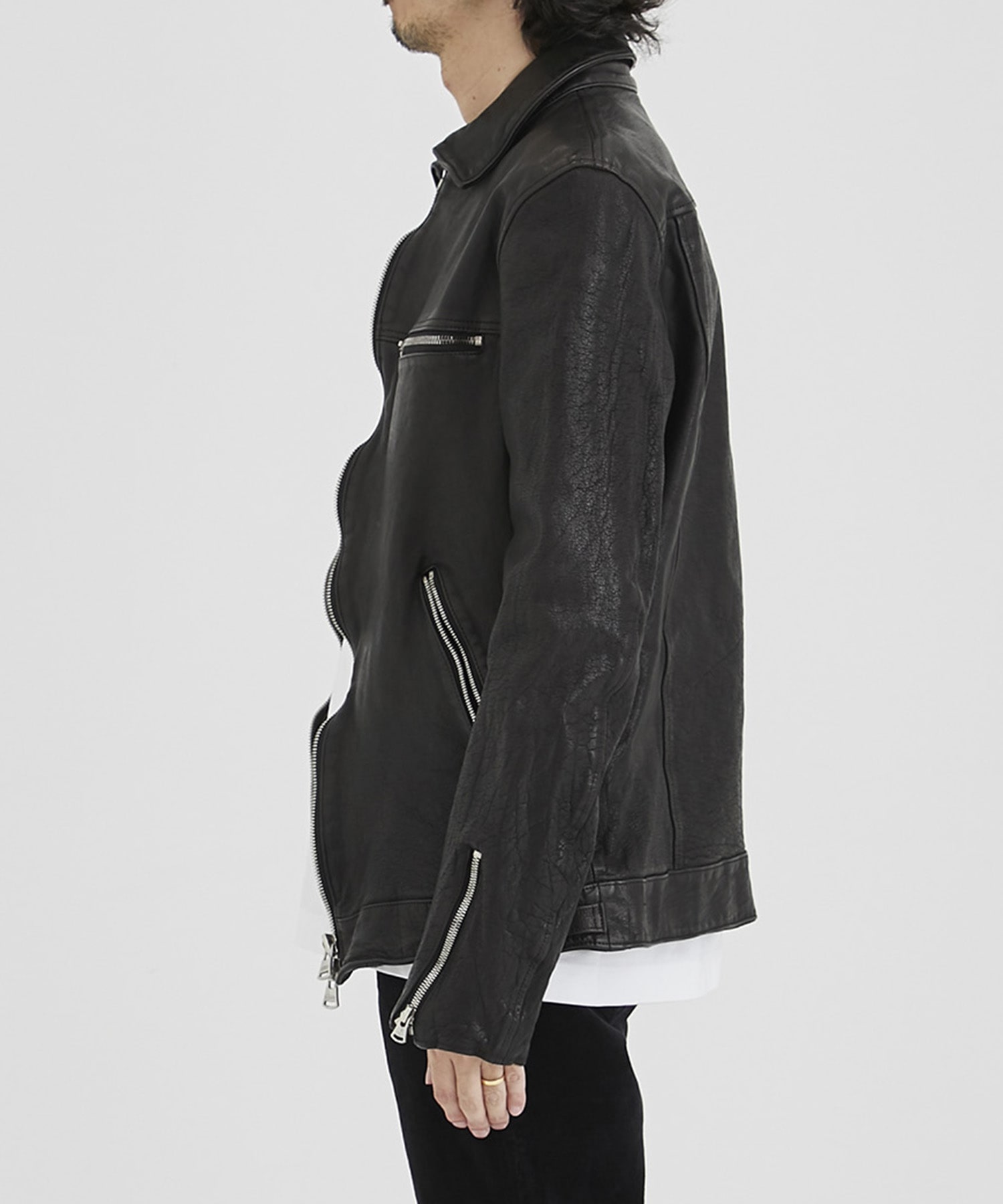 HG-Y30-702 LEATHER S RIDERS Yohji Yamamoto