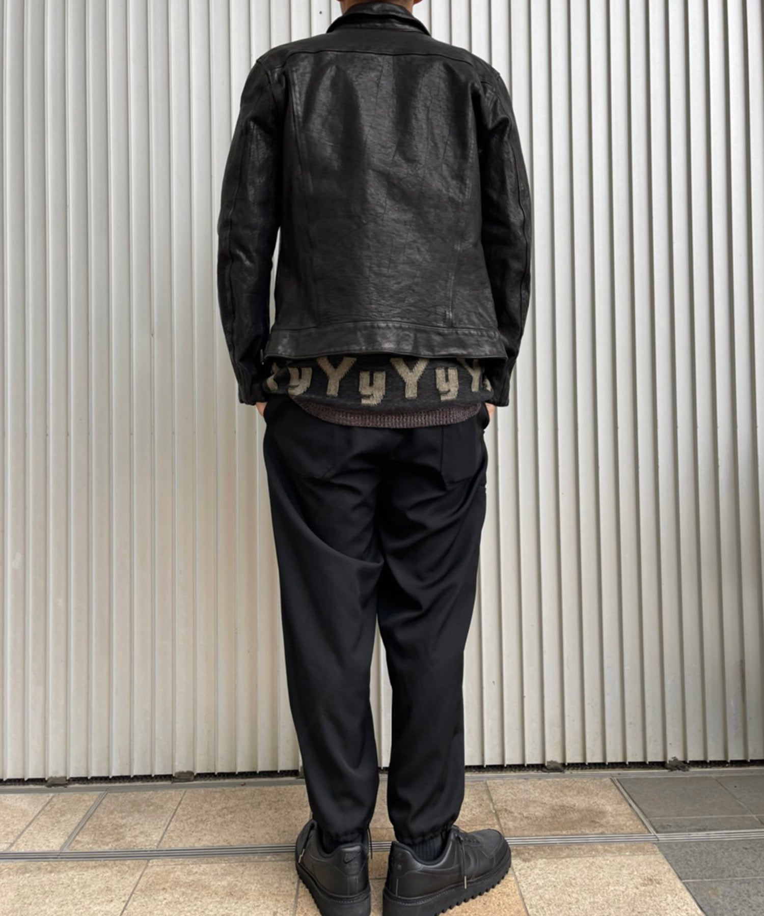 HG-Y30-702 LEATHER S RIDERS Yohji Yamamoto