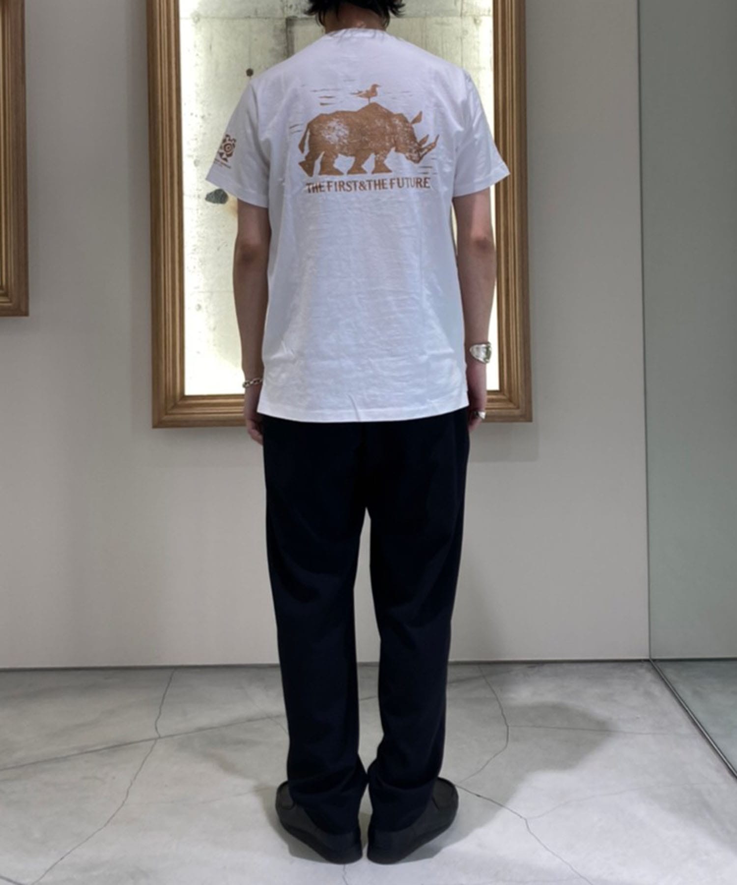 Printed T-shirt Rhino Engineered Garments