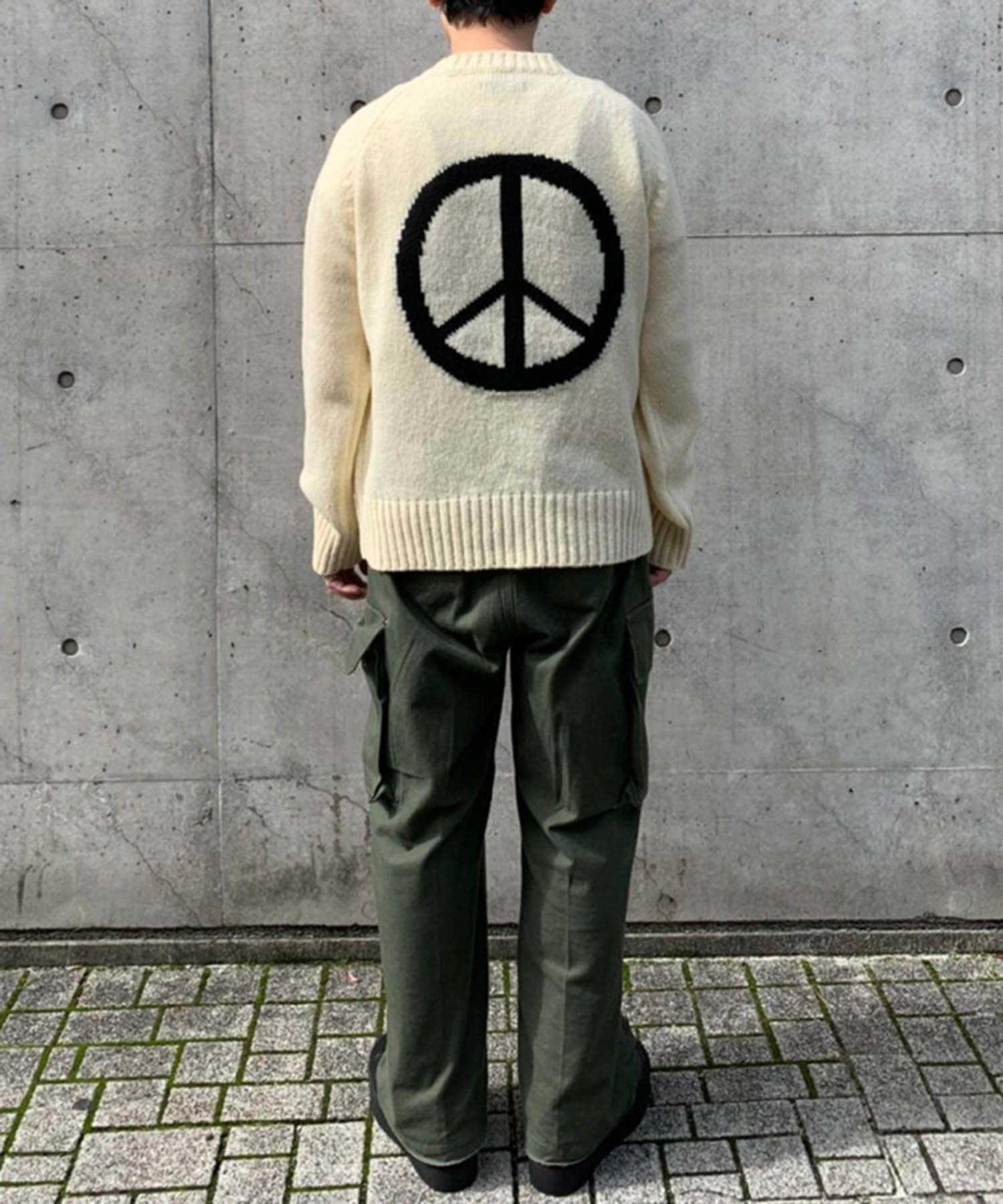 Peace Symbol Knit BED J.W. FORD