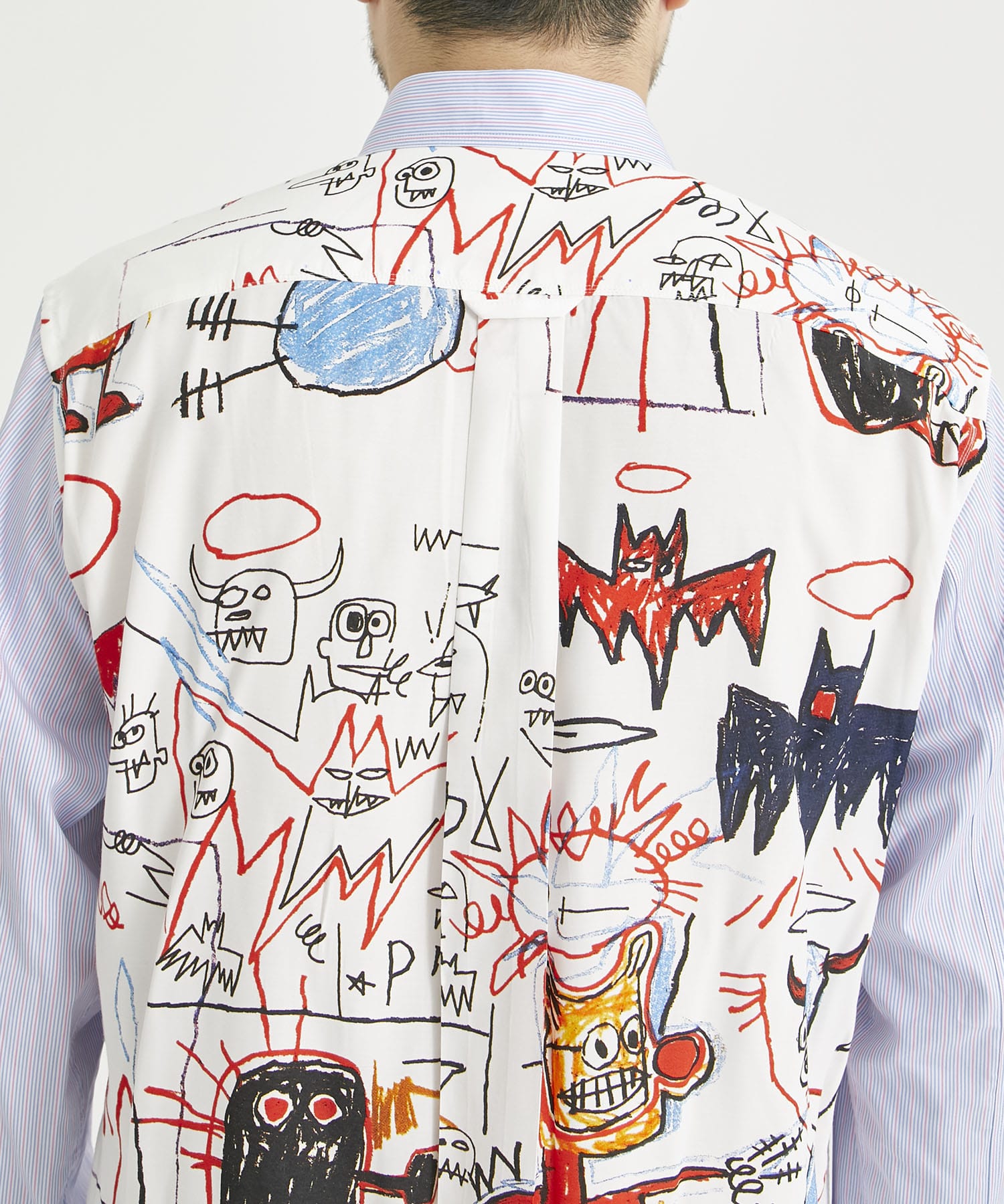 WK-B016-051 L/S SHIRT Jean-Michel Basquiat JUNYA WATANABE MAN