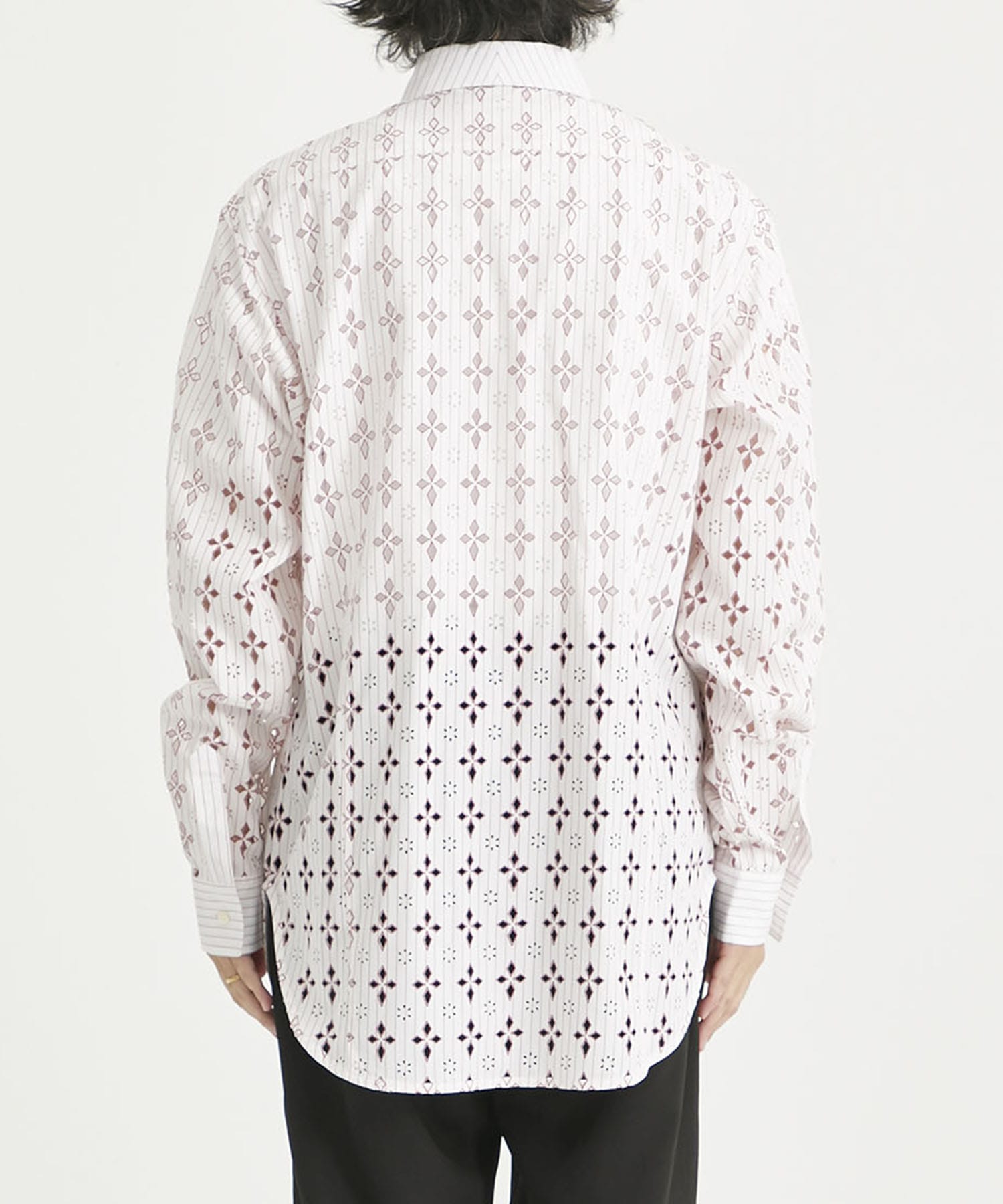 DIAMOND-CUT SHIRT(48 RED): M A S U: MEN｜THE TOKYO ONLINE STORE