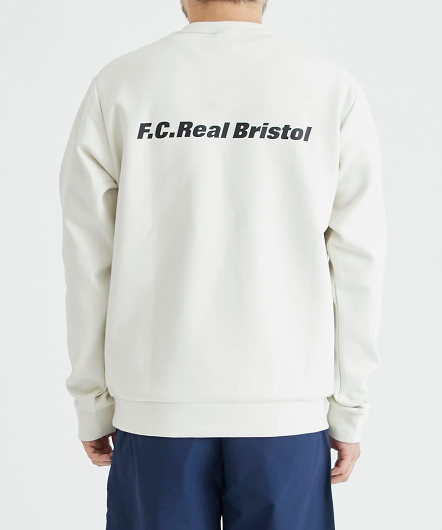 TECH SWEAT CREWNECK TOP(S WHITE): F.C.Real Bristol: MENS｜THE 