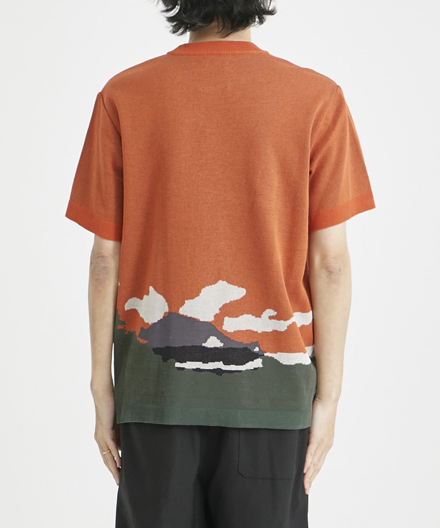 Kiyomizu Dera Tee(2 ORANGE): Kota Gushiken: MEN｜THE TOKYO ONLINE