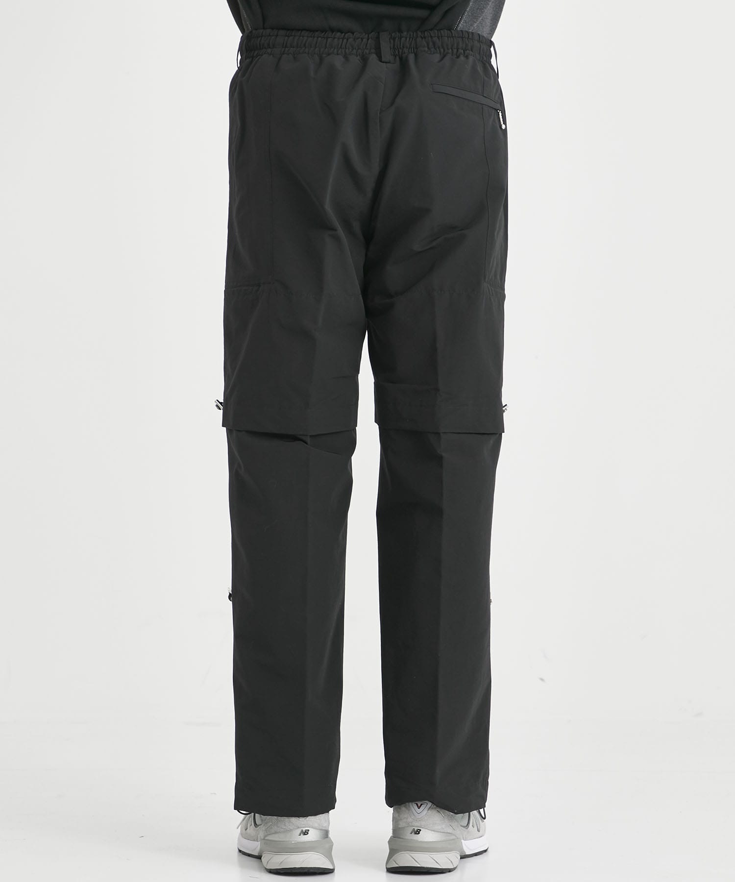 TRAINING PANTS BLACK GROSGRAIN TANAKA
