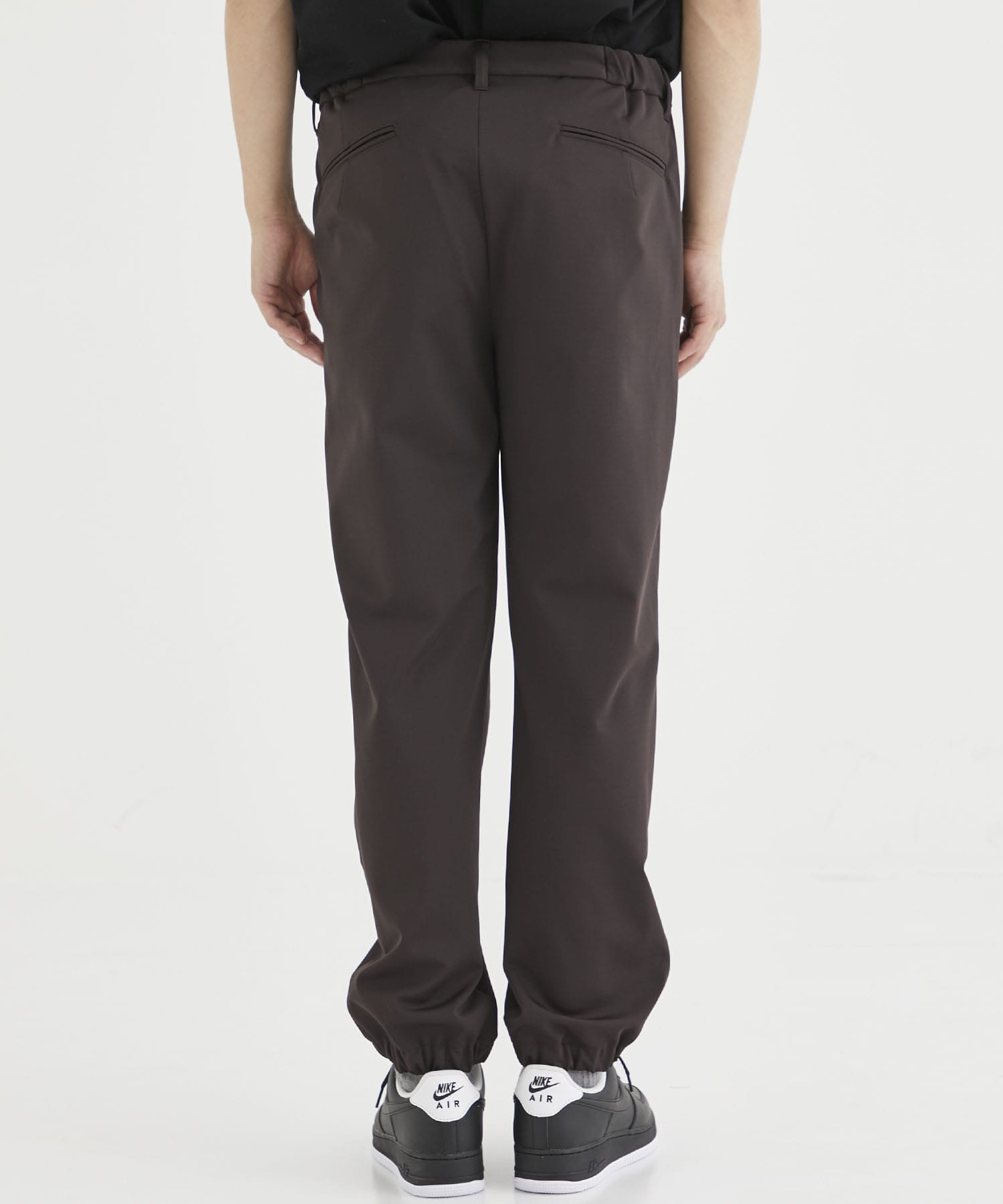 Washable High Function Jersey Easy Pants(44 DARK BROWN): THE TOKYO