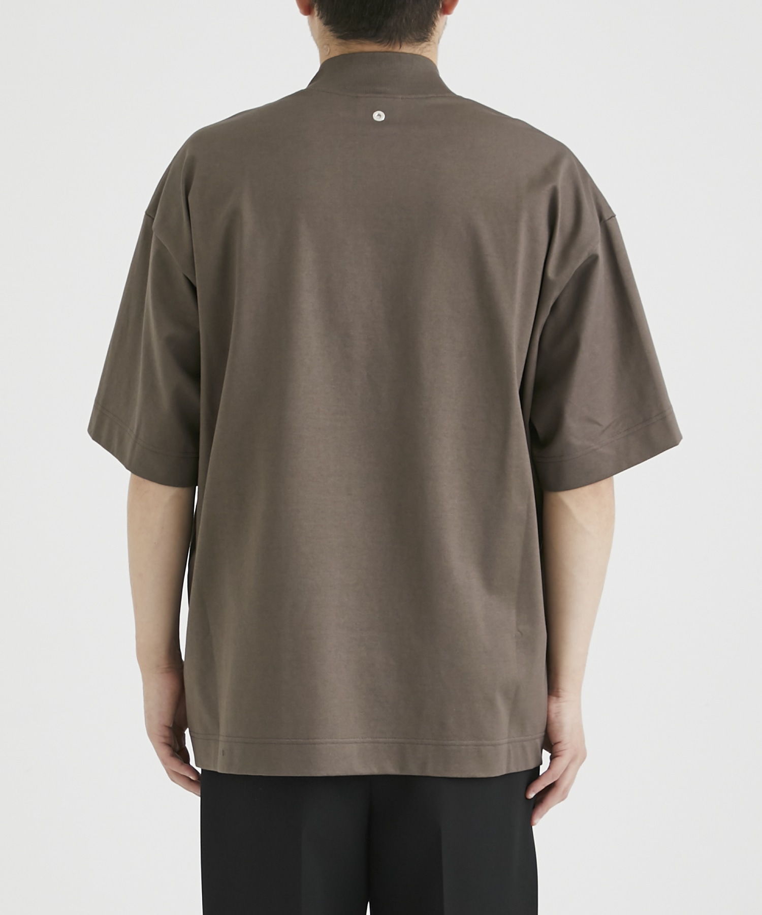 別注 HYBRID S/S HALF ZIP TEE(44 GREY): CINOH: MENS｜THE TOKYO ...