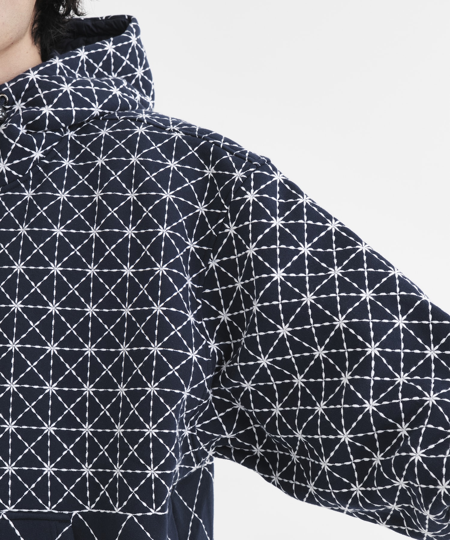 Kenzo Sashiko Stitch Oversized Hoodie M KENZO