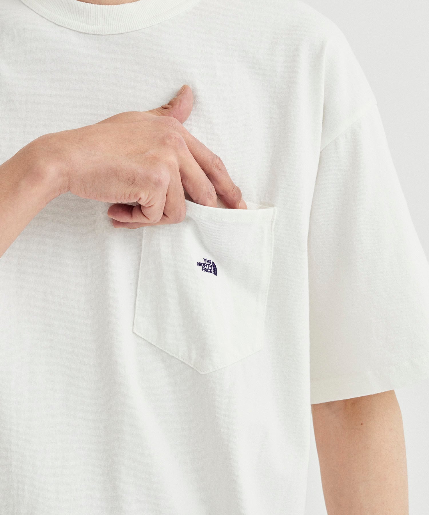 7oz Pocket Tee THE NORTH FACE PURPLE LABEL