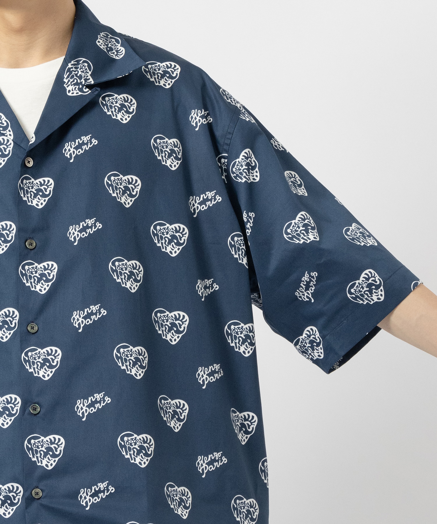 FE65CH1119P4 HAWAIIAN S/S SHIRT KENZO