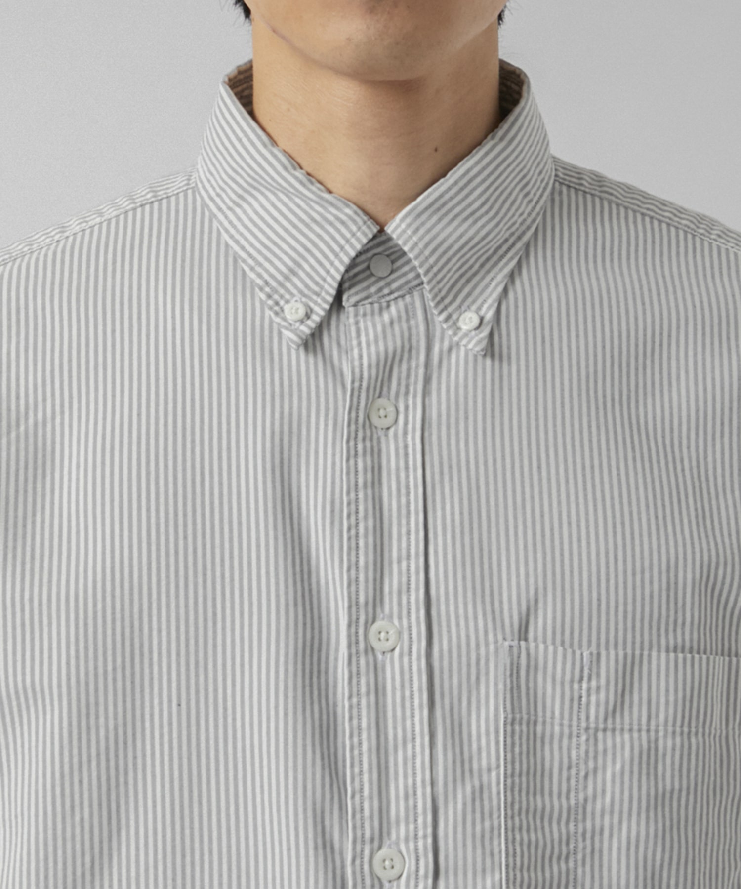 Button Down Striped Field Shirt THE NORTH FACE PURPLE LABEL