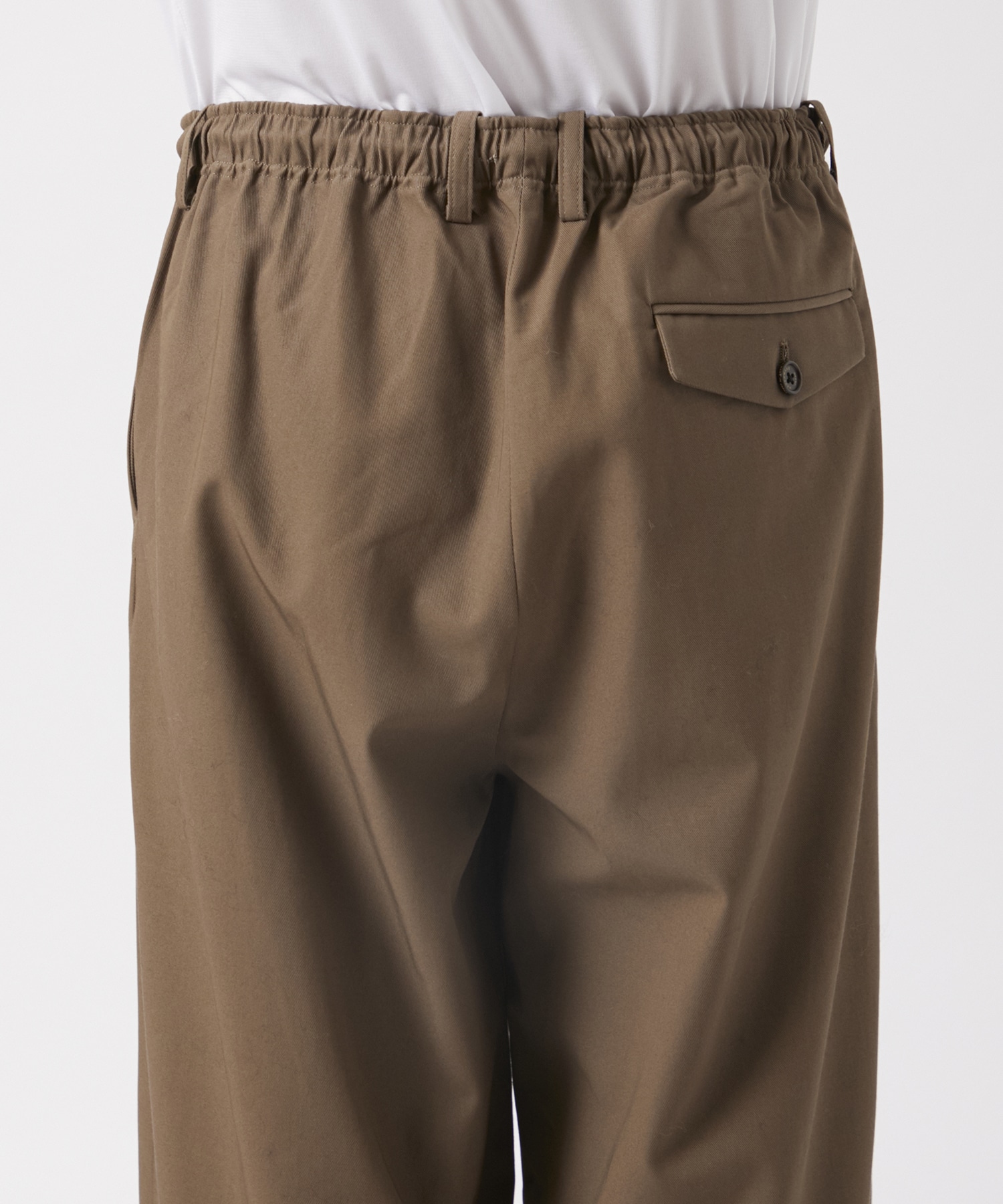 TRIPLE PLEATED EASY TROUSERS MARKAWARE