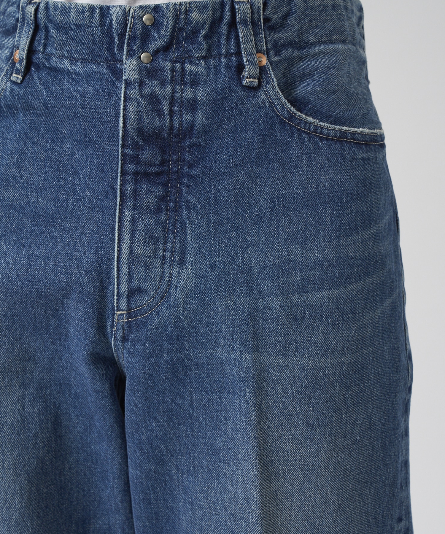 別注 THE JEAN TROUSERS VINTAGE BLUE TANAKA