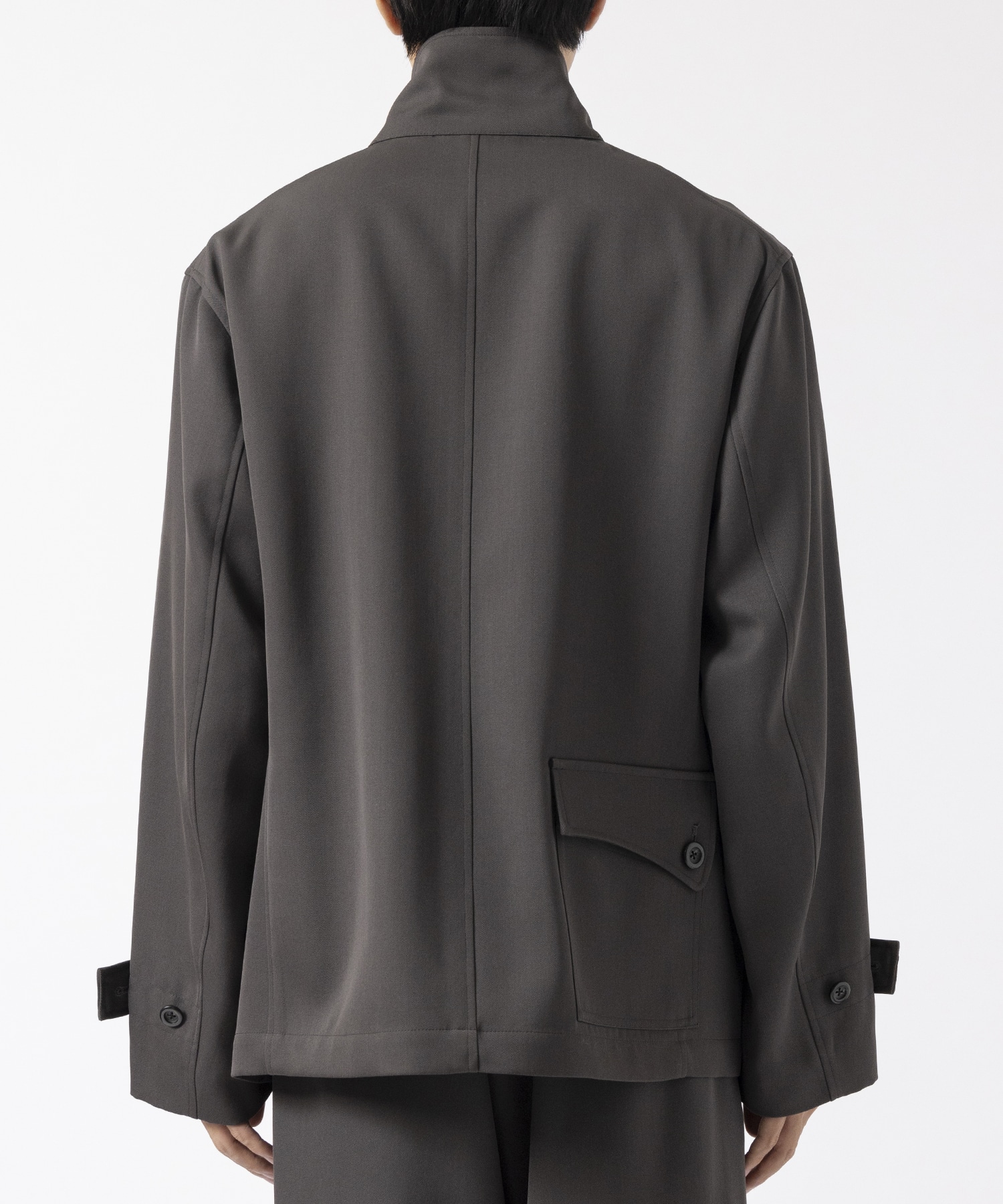 Curve Stand Collar Blouson UJOH HOMME