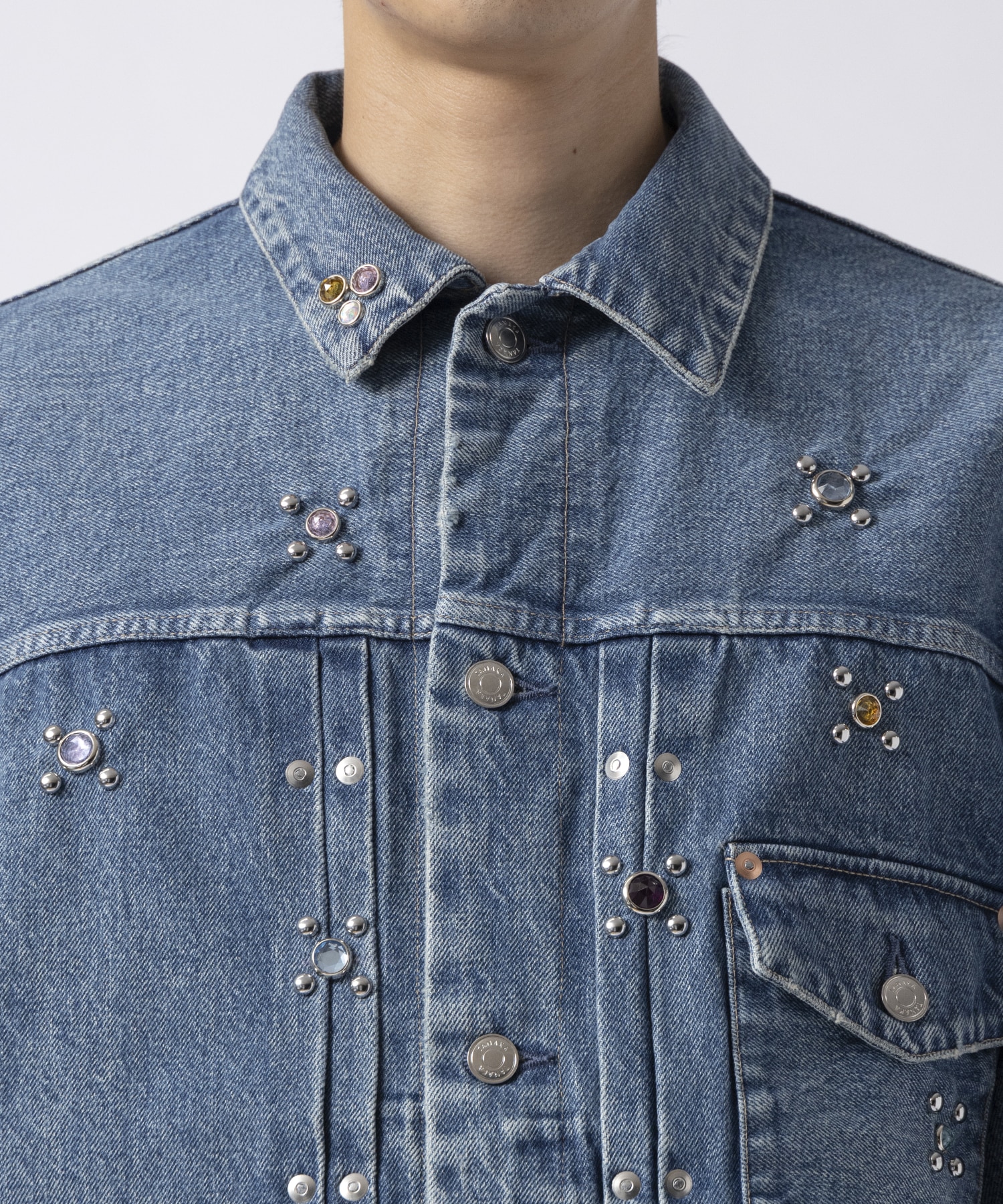 THE JEAN JACKET COLORE STARS TANAKA