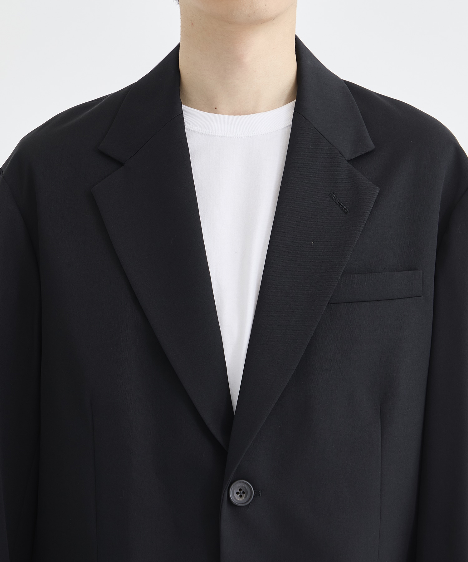 OVERSIZED SINGLE BREASTED LONG JACKET ssstein