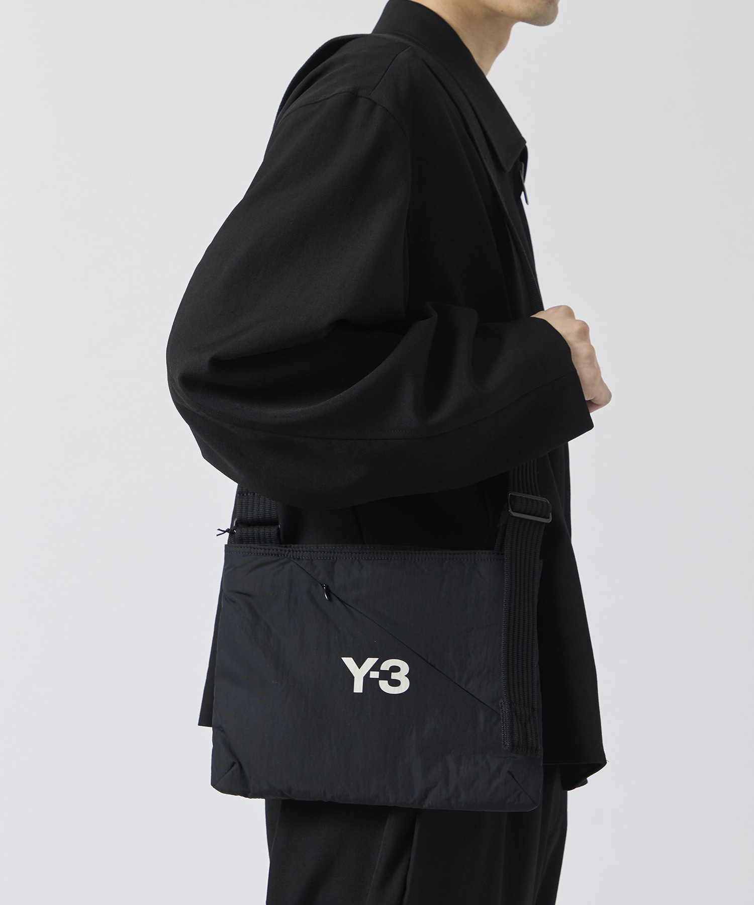 Y-3 N SACOCHE/BLACK Y-3