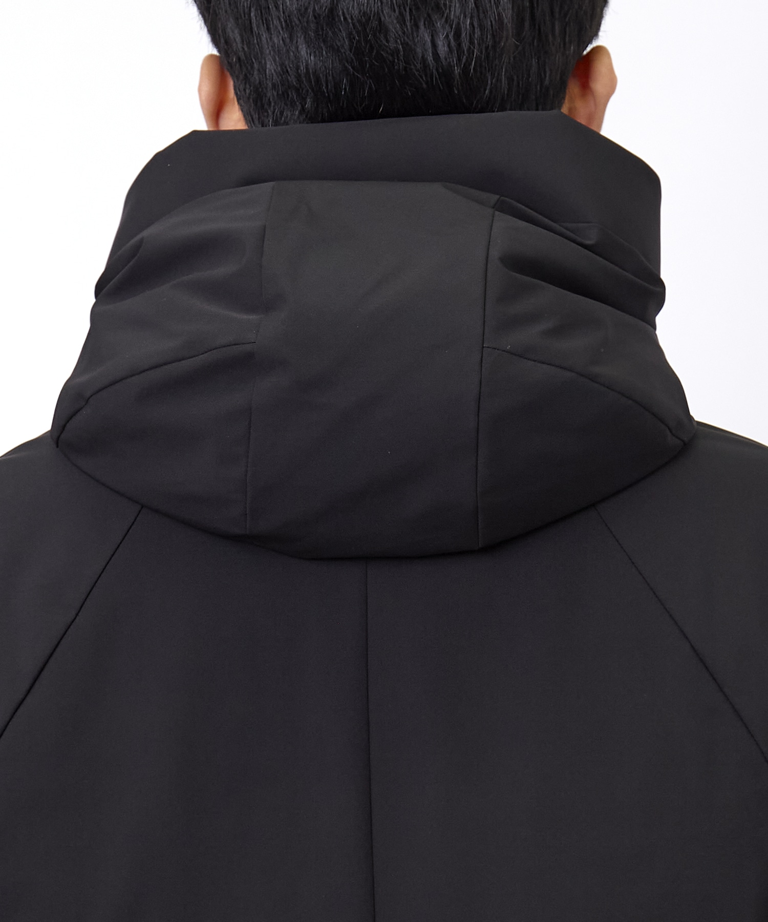 3L LIGHT TAFFETA HOODED DOWN JACKET ATTACHMENT