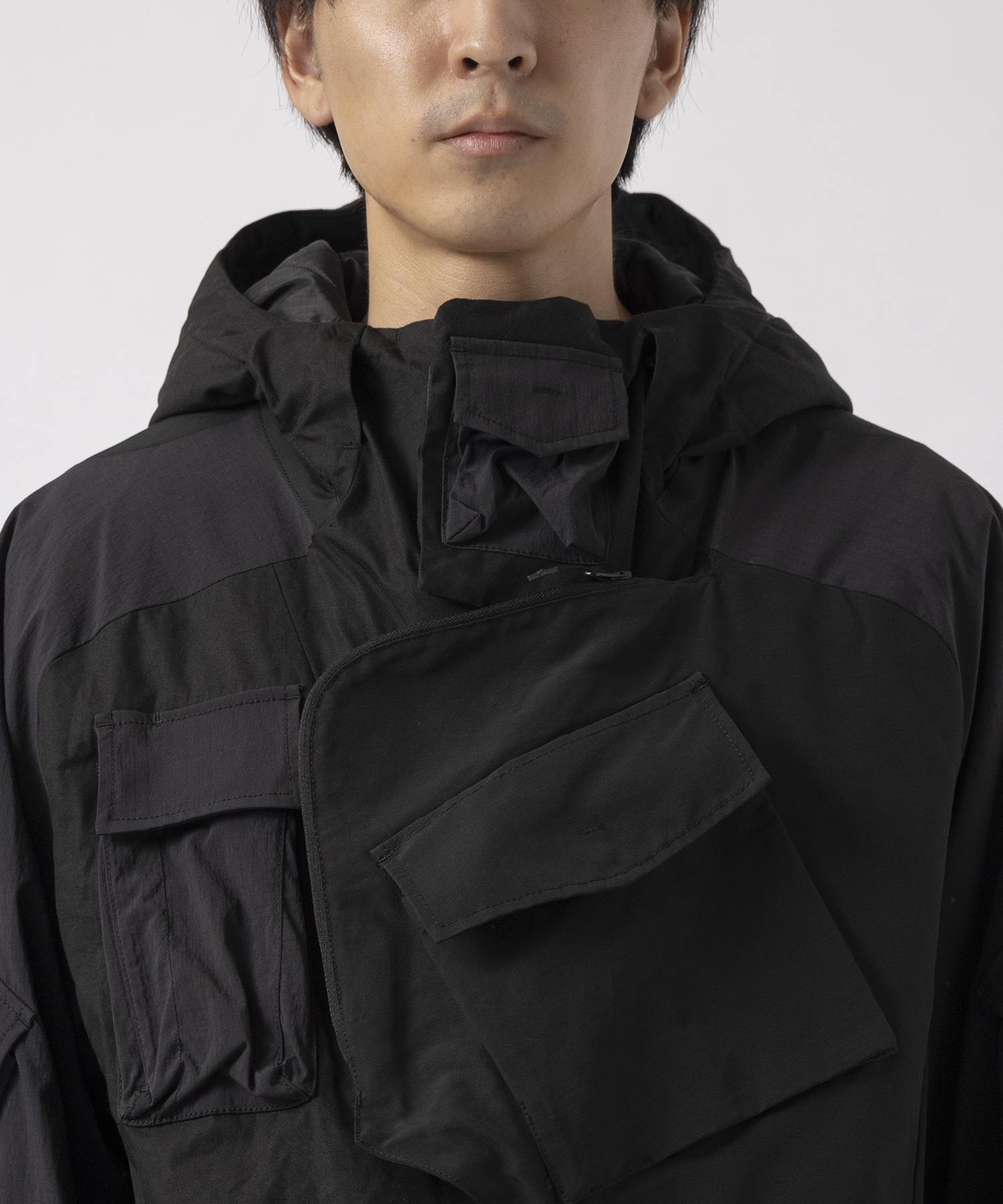 ×NEXUSVII ASYMMETRY JACKET White Mountaineering