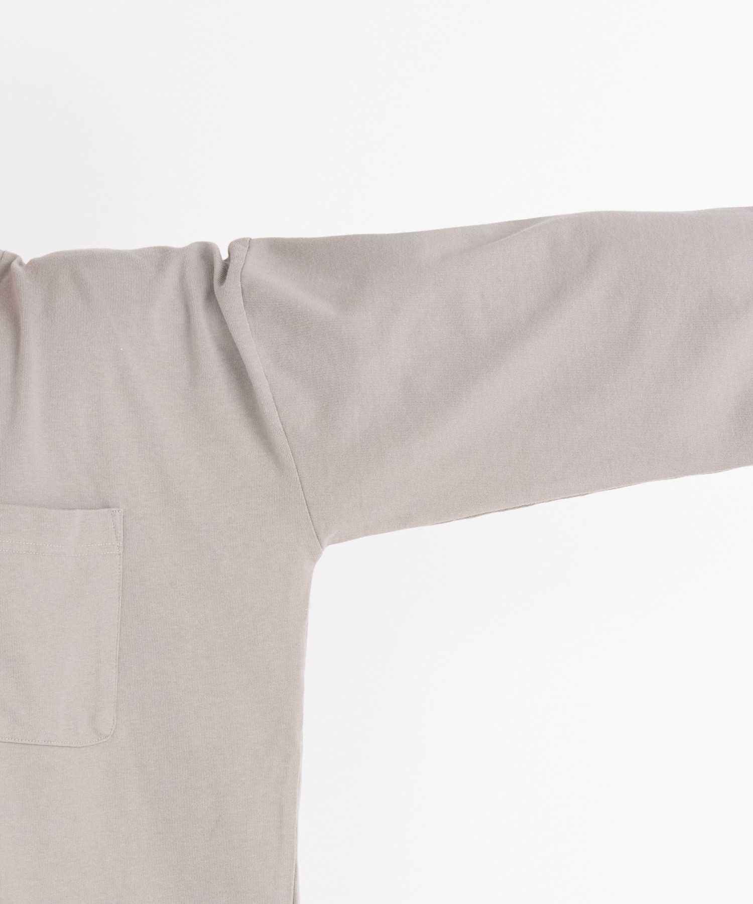 HEAVY WEIGHT JERSEY POCKET LS TEE Maison MIHARA YASUHIRO