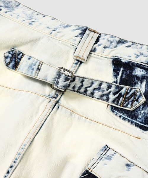 綿綿デニム 製品加工 Bleach pants JUNYA WATANABE MAN