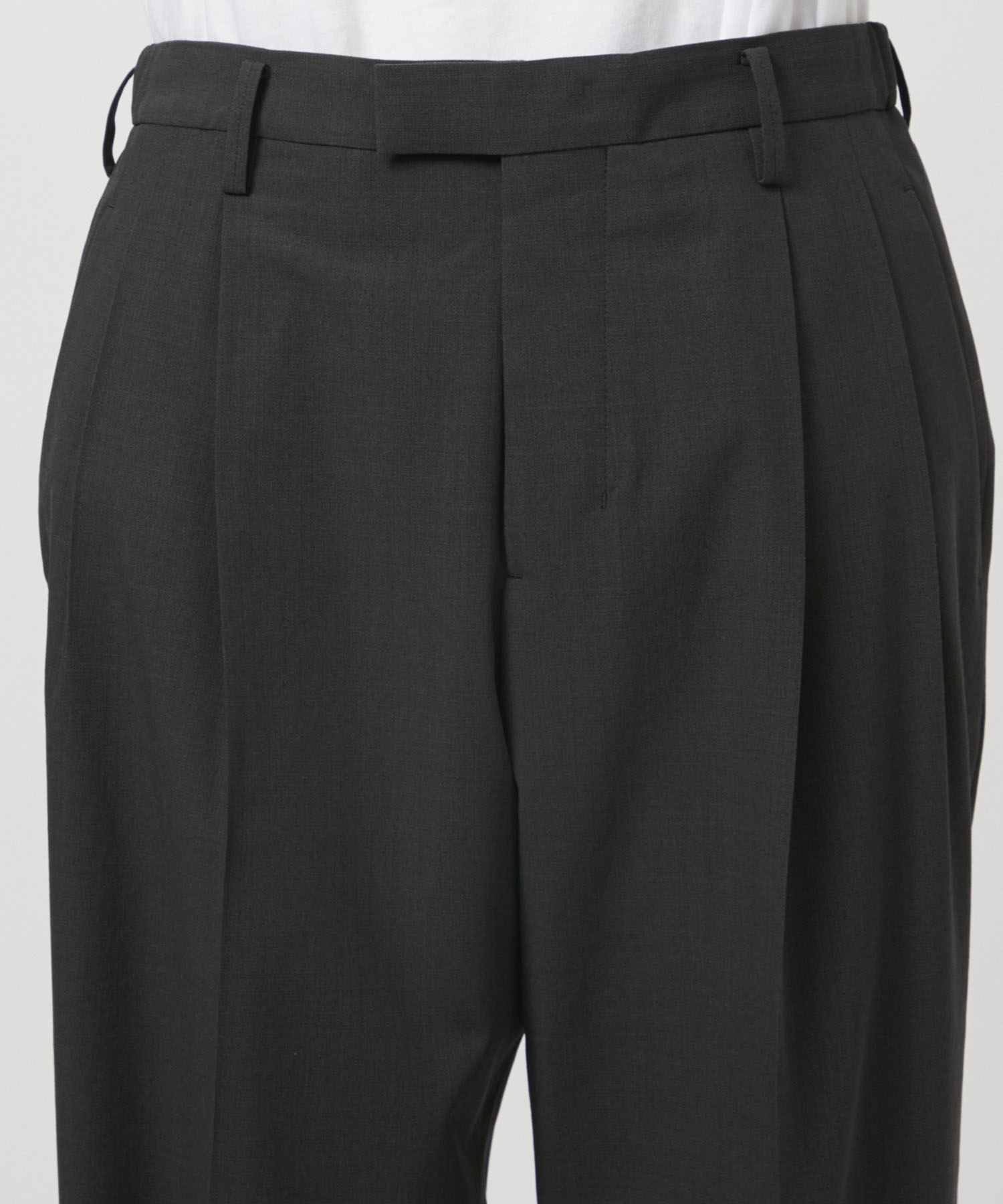 TWO TUCKS TAPERED TROUSERS IRENISA