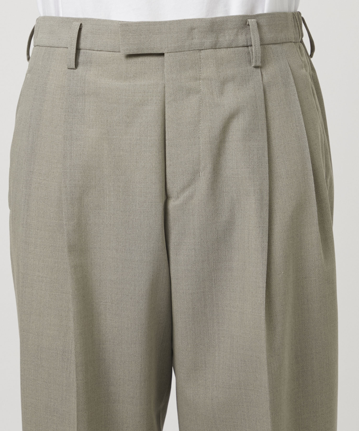 TWO TUCKS TAPERED TROUSERS IRENISA