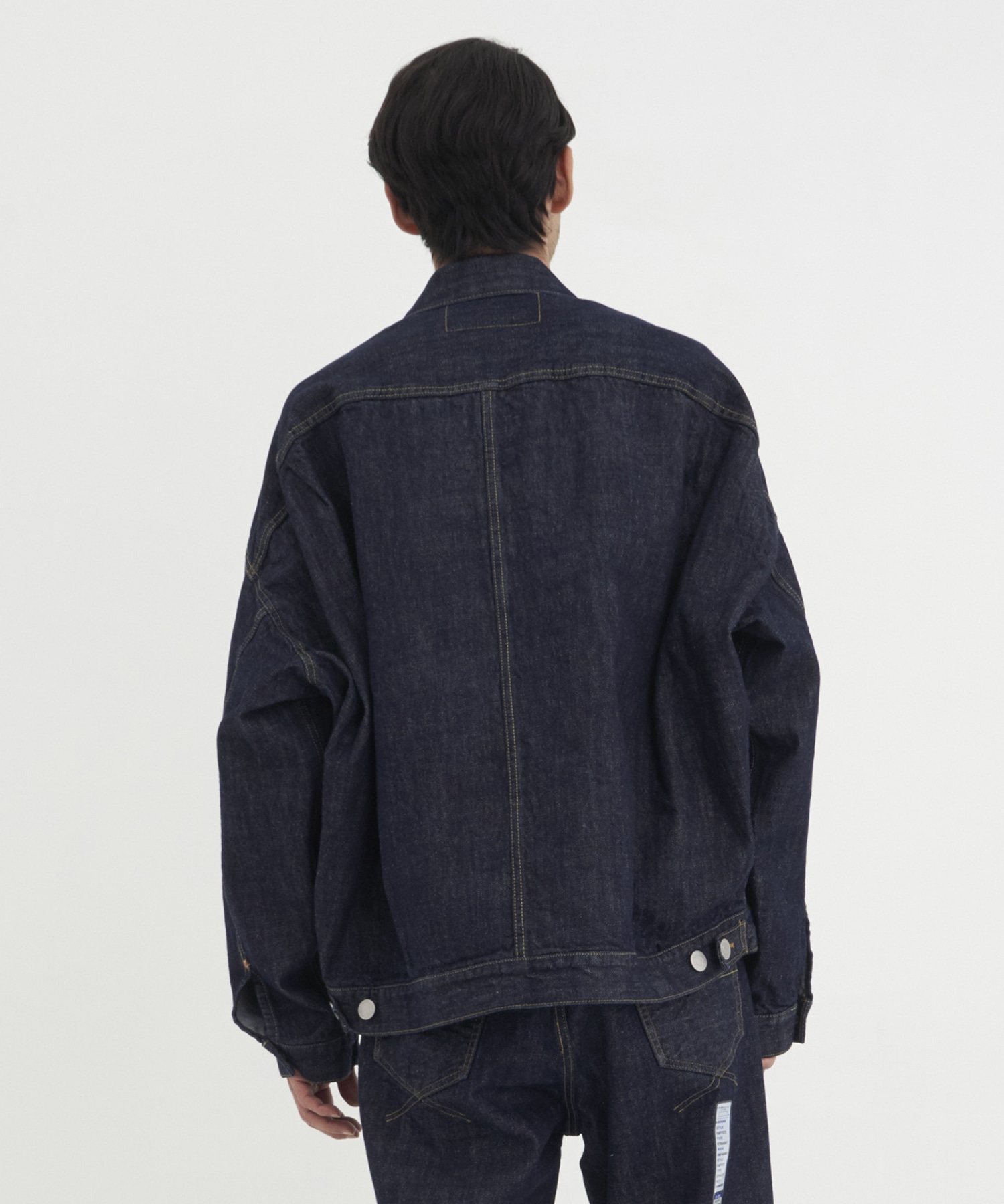 ONE WASHED SELVAGE DENIM JACKET Maison MIHARA YASUHIRO