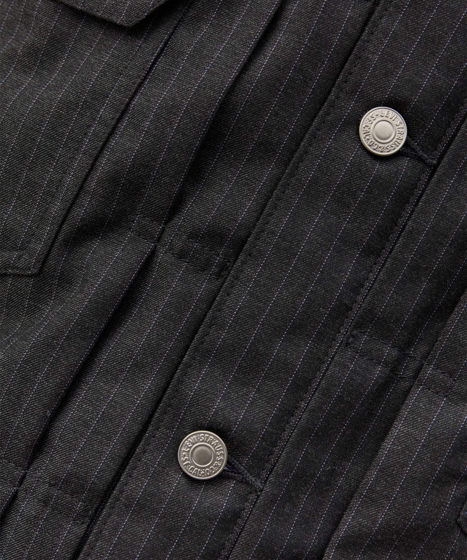 エステルビスコースストライプ Levis Wネーム 2nd Jacket JUNYA WATANABE MAN