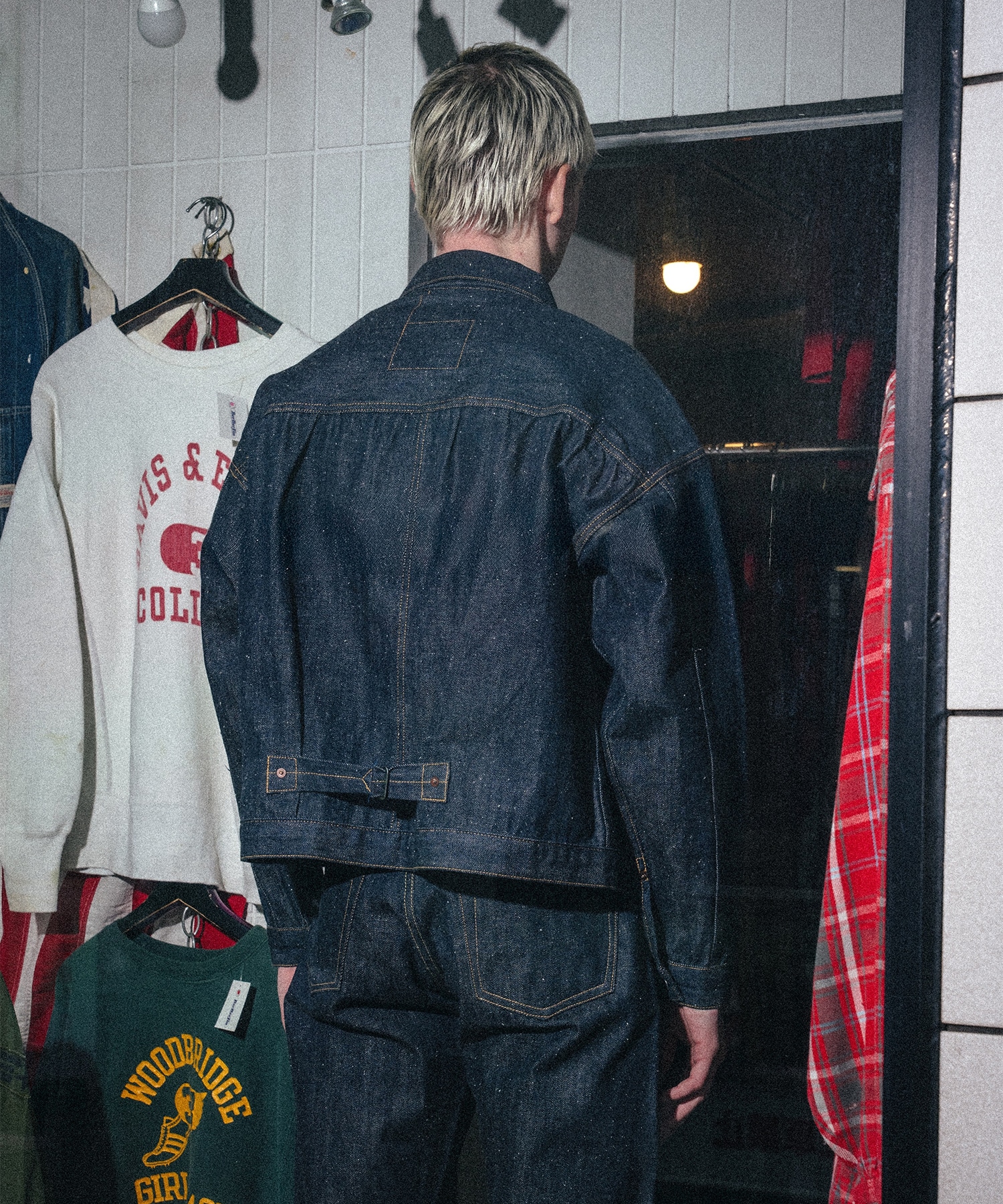 【セントマイケル】SM-MK8-0000-C45/BBJ_DENIM JACKET/REGID/BLUE SAINT MXXXXXX