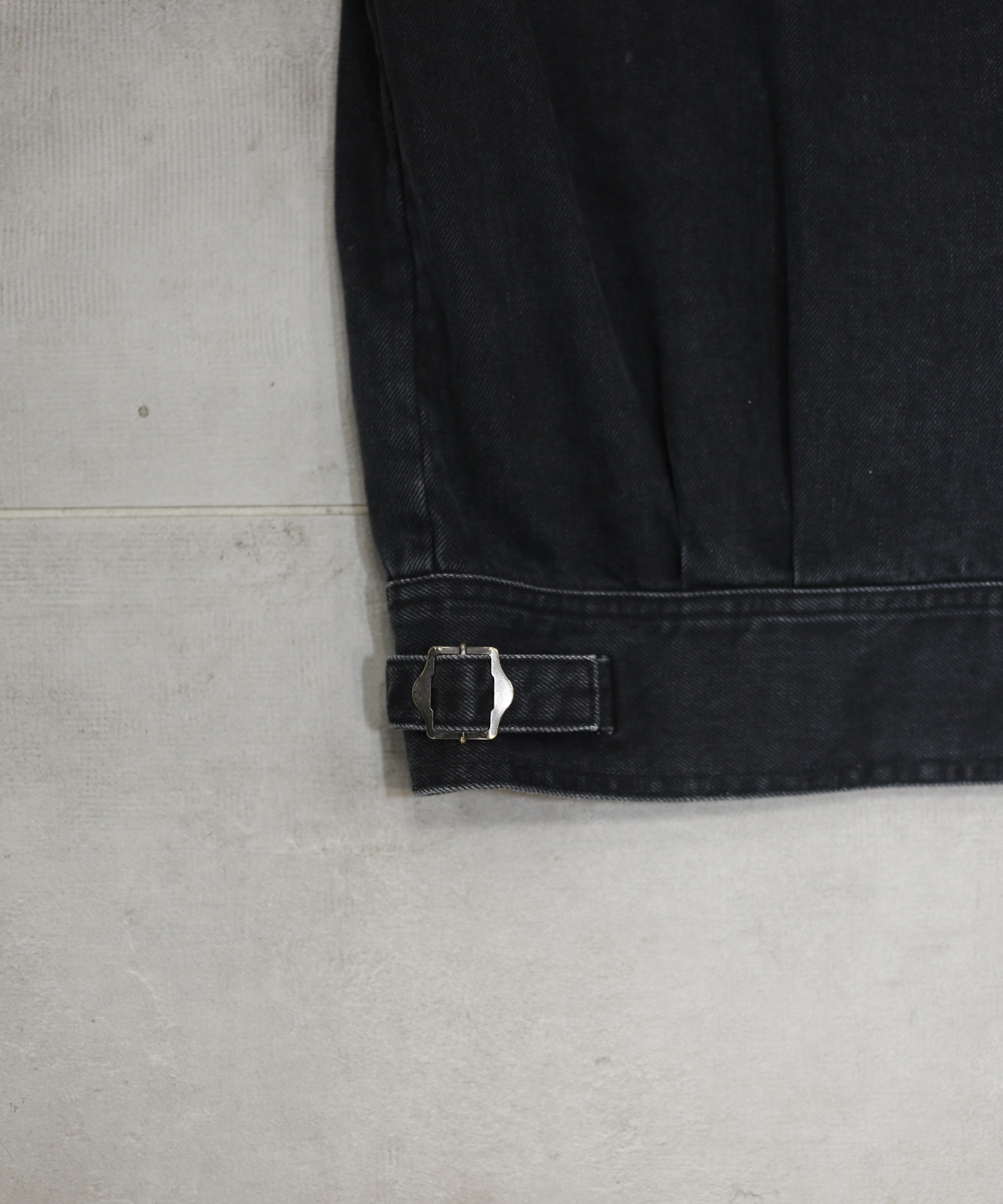 【ヨーク】Cotton Denim Stand Collar Blouson YOKE
