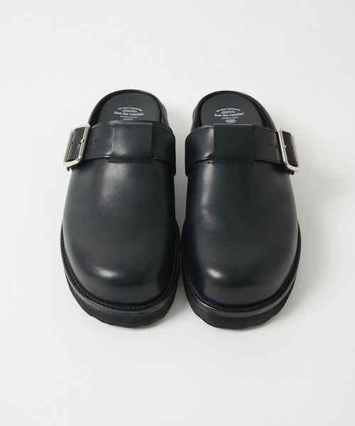 LEATHER BELT MULE foot the coacher