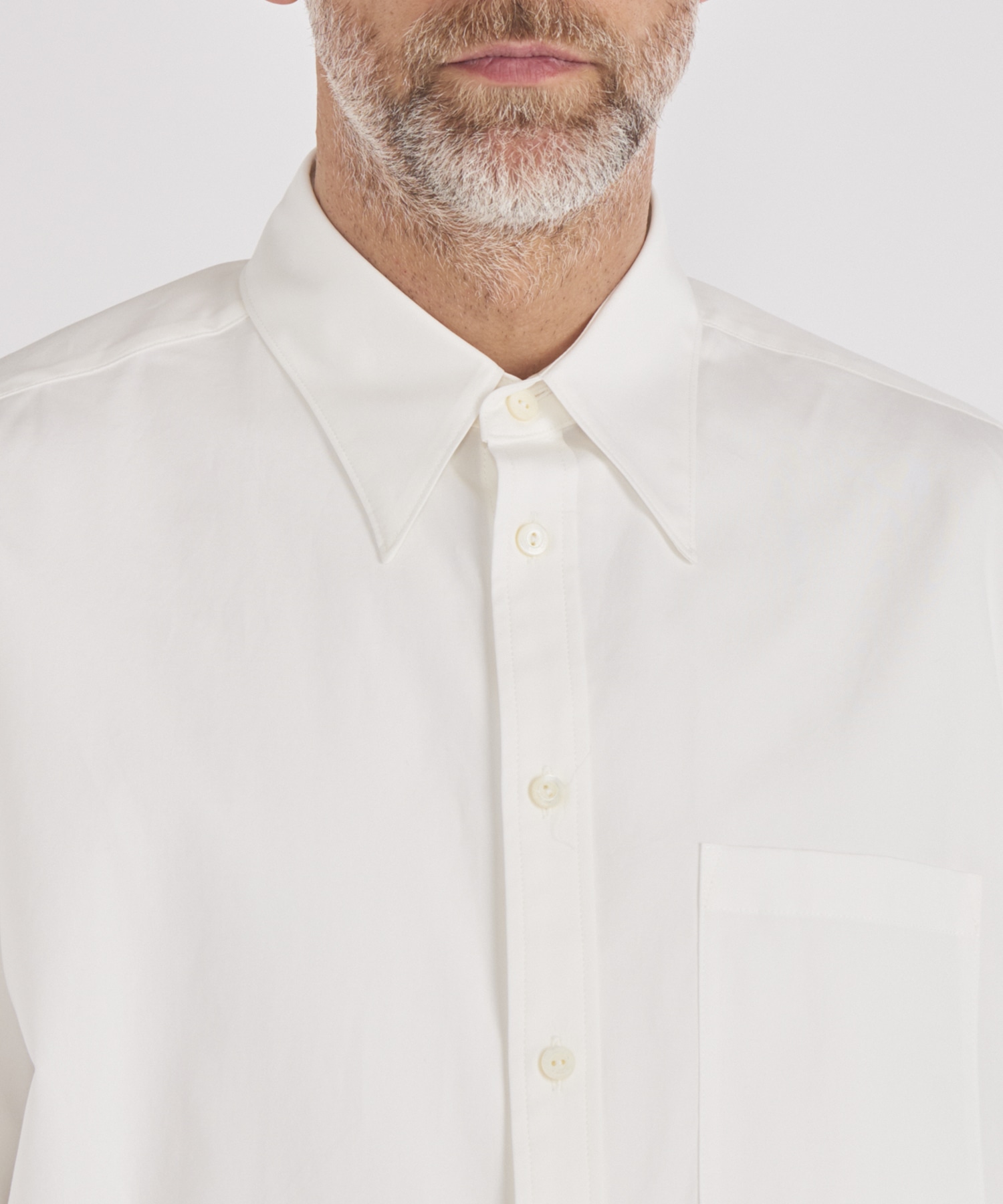 【イレニサ】REGULAR COLLAR SHORT-SLEEVED SHIRT IRENISA