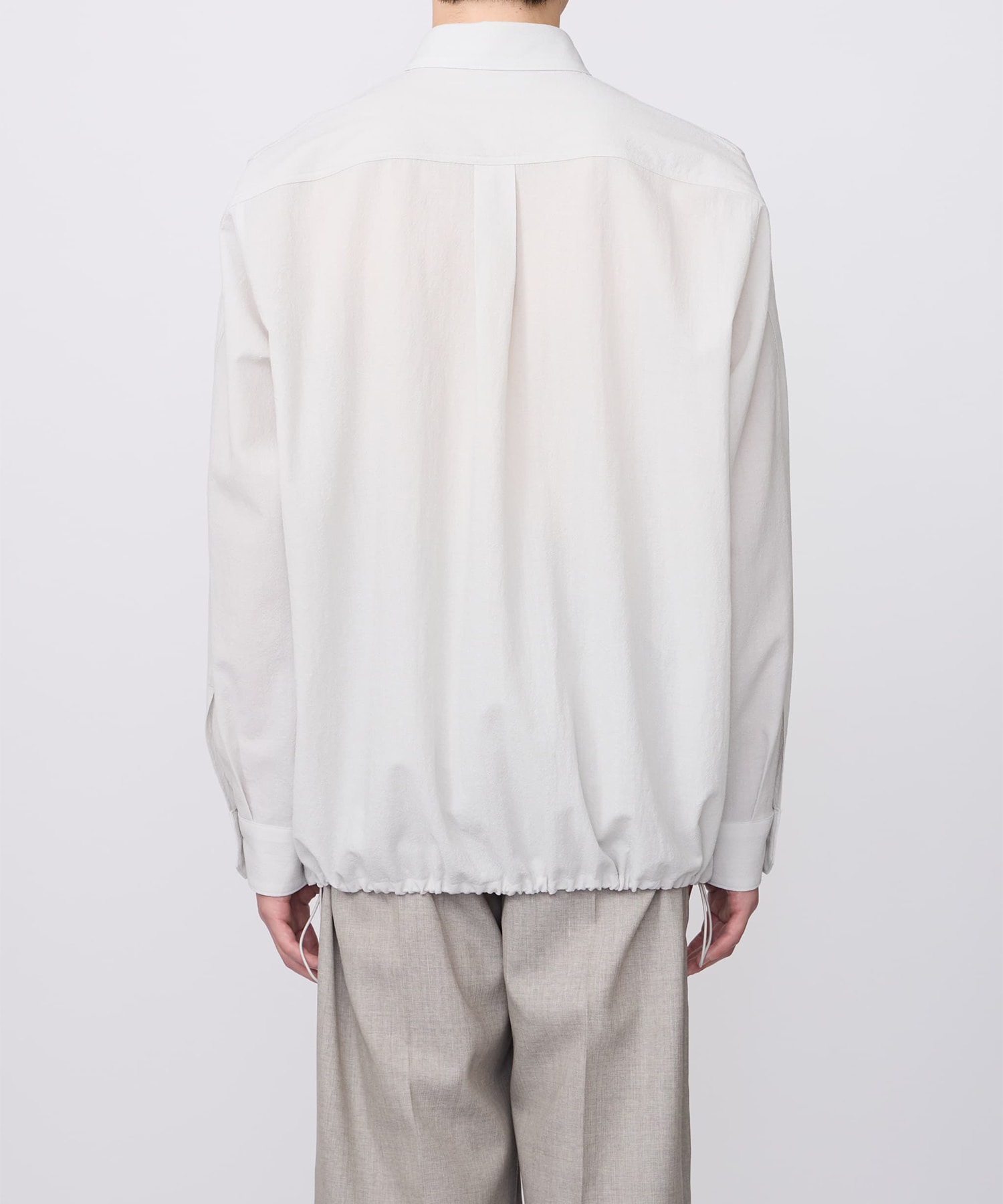 【イレニサ】EXTENDED YOKE PULLOVER SHIRT IRENISA