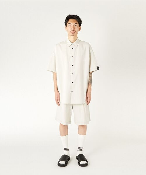 【エヌハリウッド】2261-SH12-002 HALF SLEEVE SHIRT N.HOOLYWOOD
