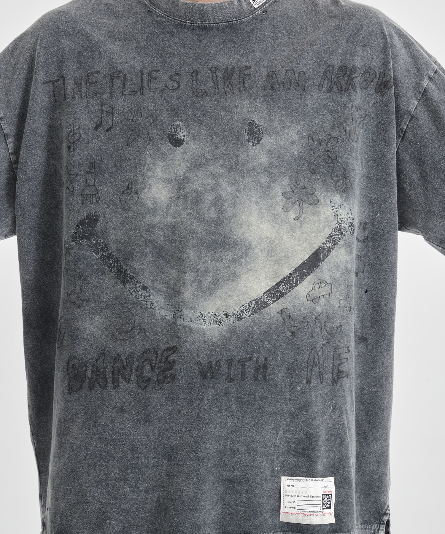 BLEACHED TEE Maison MIHARA YASUHIRO
