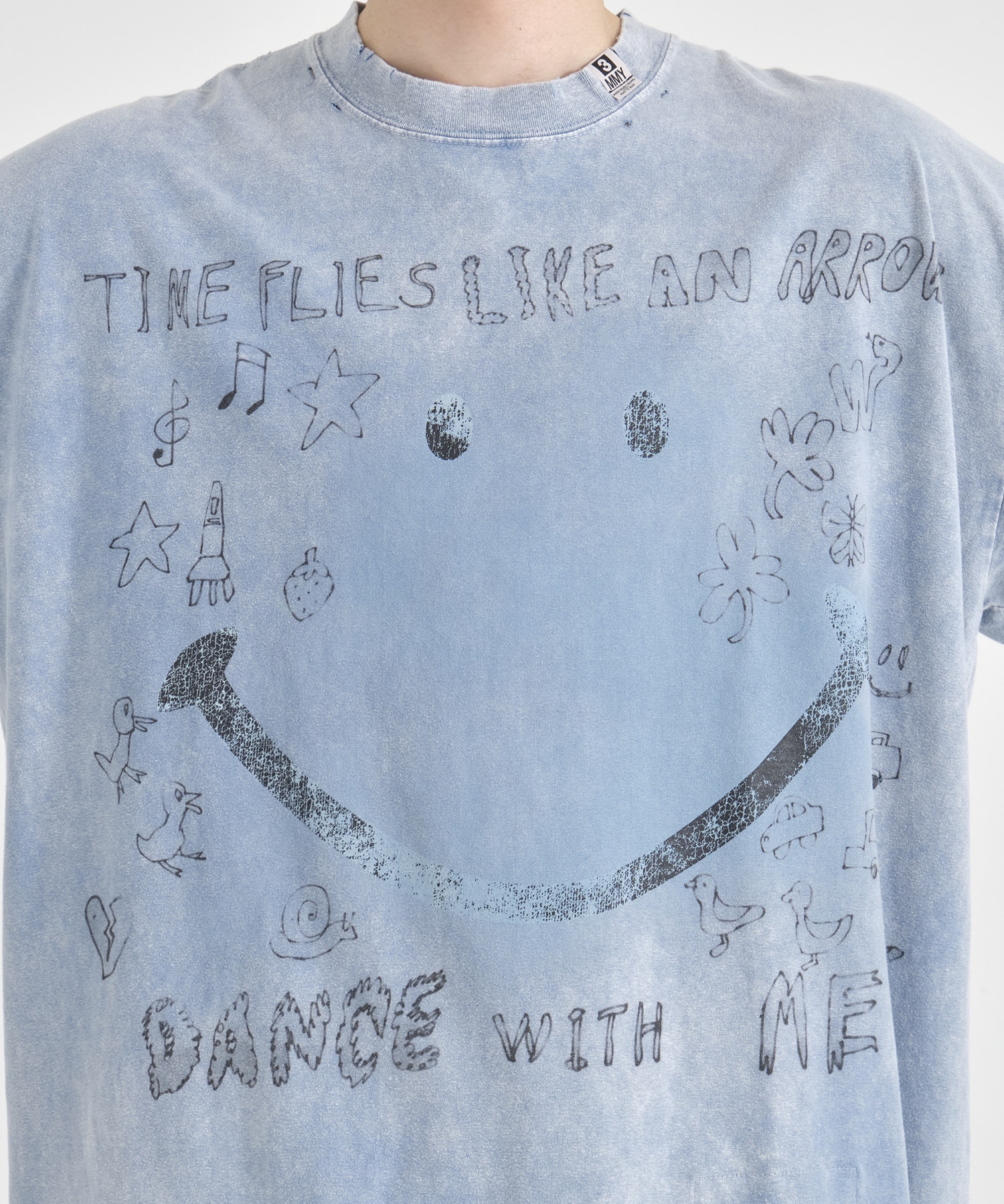 BLEACHED TEE Maison MIHARA YASUHIRO