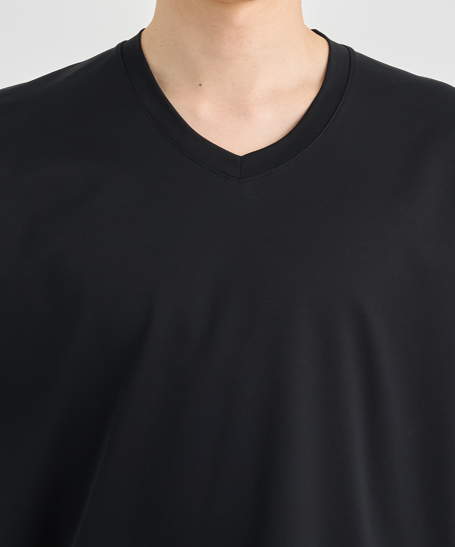 『もう、汗らない』SOLOTEX Jersey S/S V Neck T-Shirts THE TOKYO
